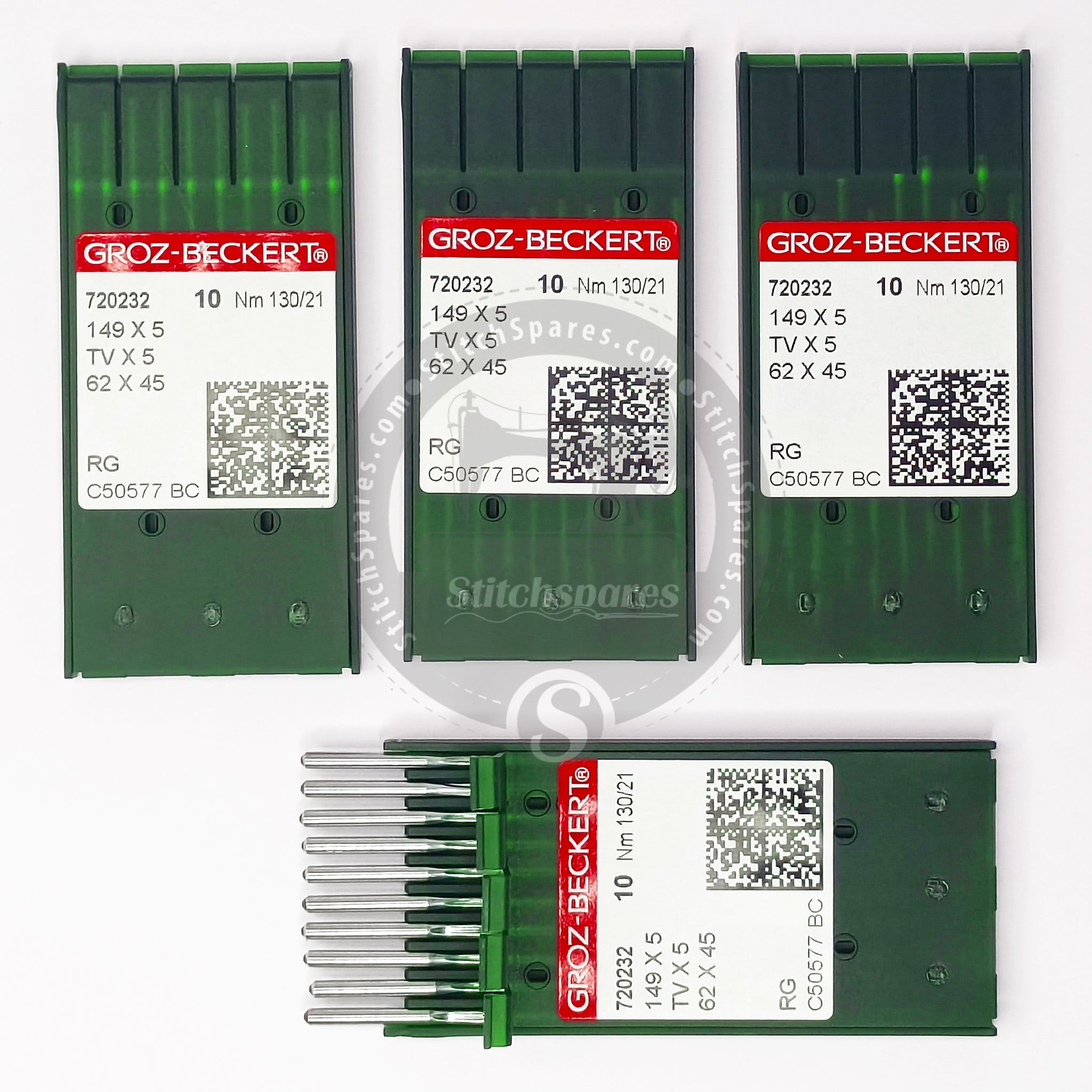 #720232 TVX5  Nm 130/21 RG Groz Beckert Sewing Machine Needle