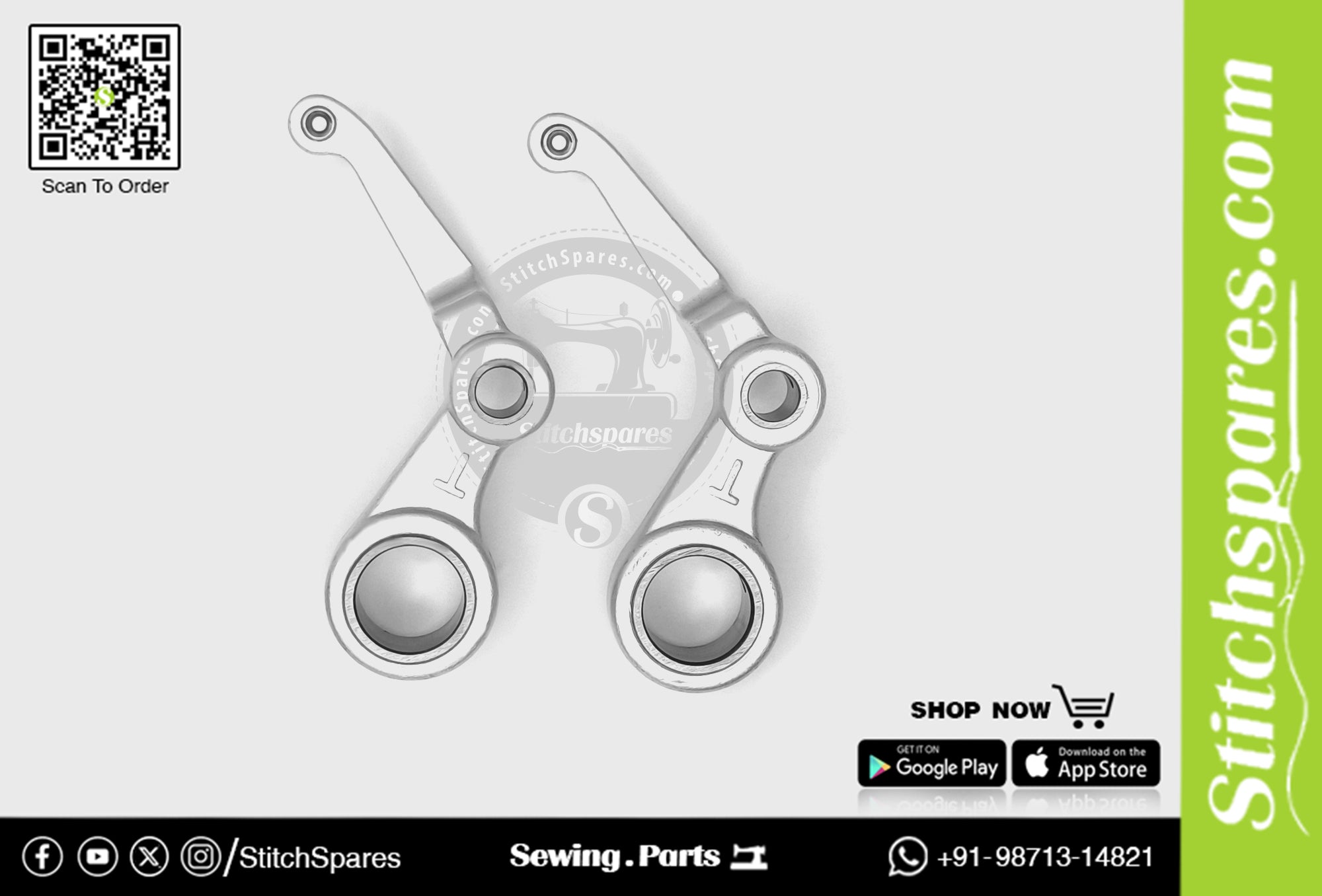 1013800100 Thread Takeup Lever Asm Jack Single Needle Lock-Stitch Sewing Machine Spare Part
