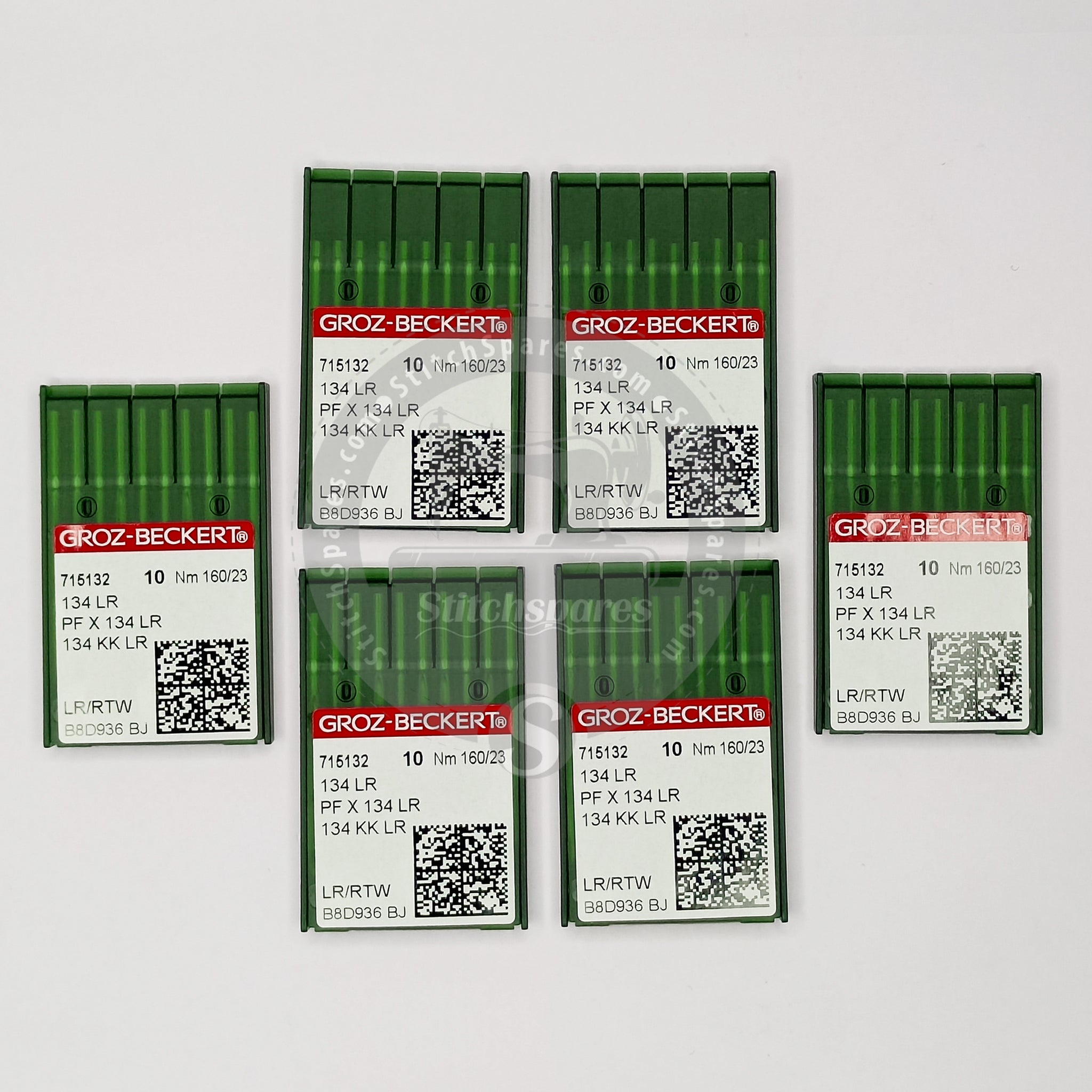 #715132 PFx134 LR 134 KK LR LR/RTW Nm 160/23 Groz Beckert Sewing Machine Needle