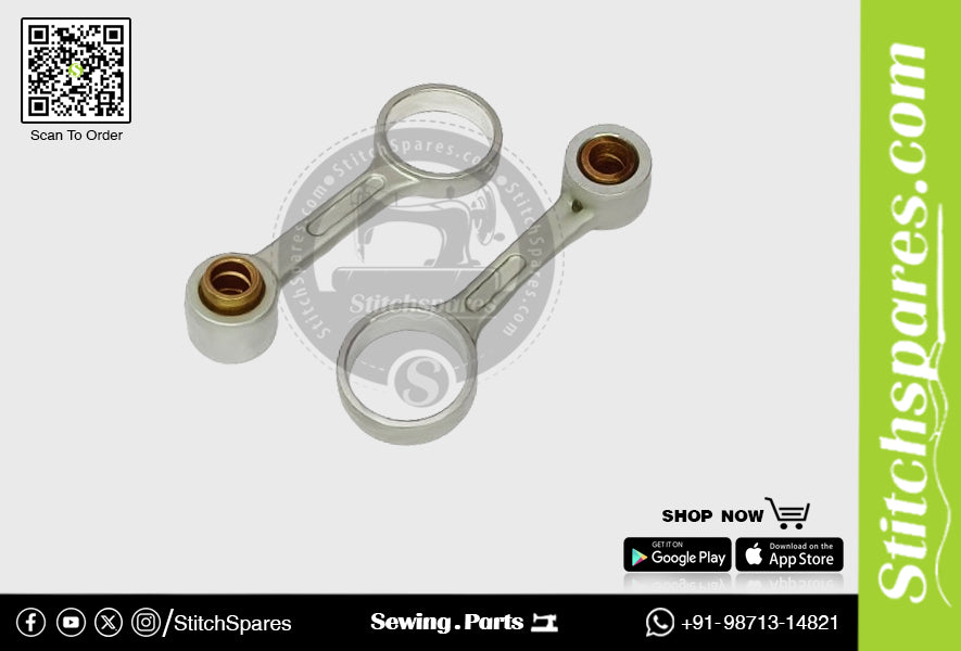 1250501000 Needle Bar Crank Rod Asm (JACK ORIGINAL) Jack JK-8558, JK-8560 2 or 3 Needle Chain Stitch Machine Spare Part