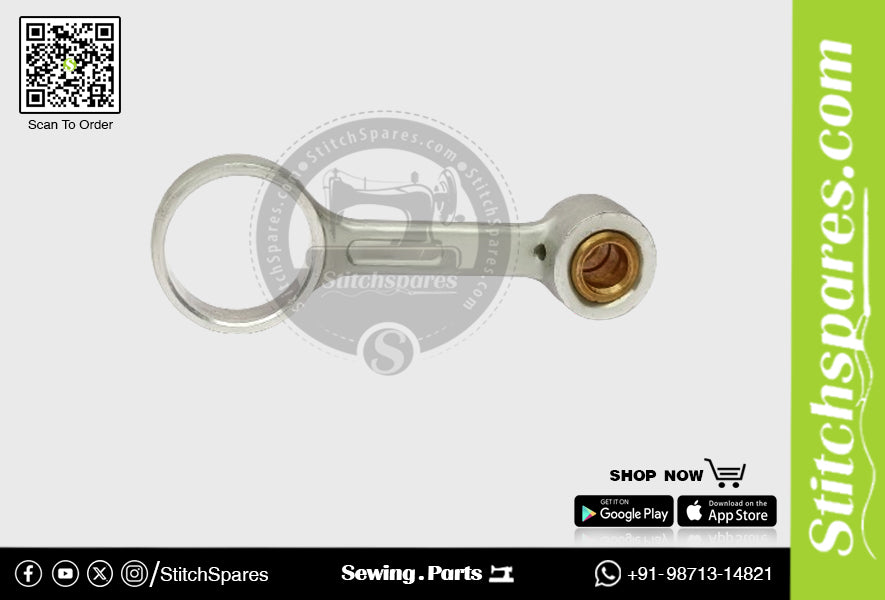 1250501000 Needle Bar Crank Rod Asm (JACK ORIGINAL) Jack JK-8558, JK-8560 2 or 3 Needle Chain Stitch Machine Spare Part