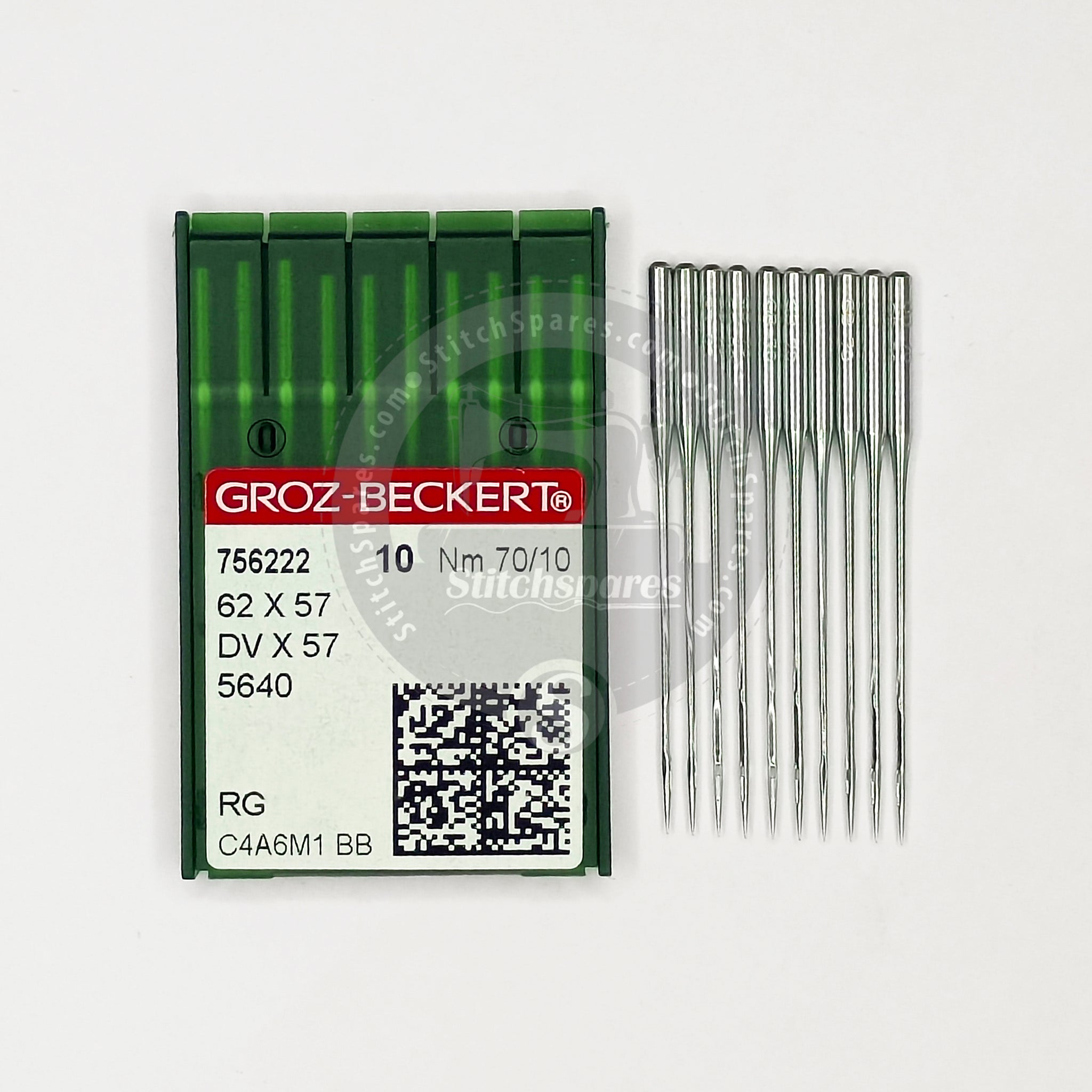 #756222 62x57 DVx57 Nm 70/10 RG Groz Beckert Sewing Machine Needle