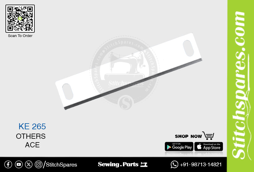 StrongH KE265 Knife / Blade / Trimmer ACE Sewing Machine Spare Parts