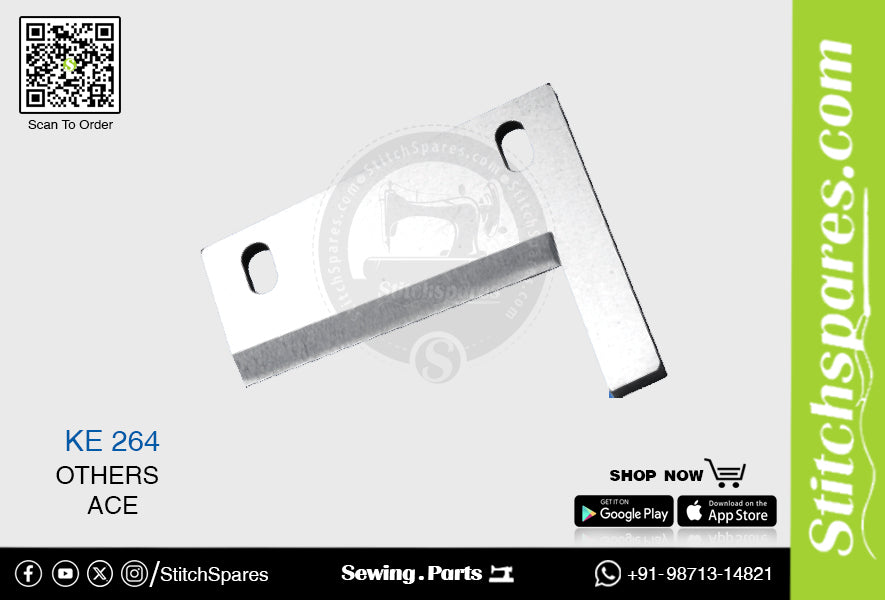 Strong-H KE264 Knife / Blade / Trimmer ACE Sewing Machine Spare Parts