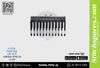 STRONG-H 15-376 FEED DOG KANSAI SPECIAL 1412P (23×1-8H) SEWING MACHINE SPARE PART
