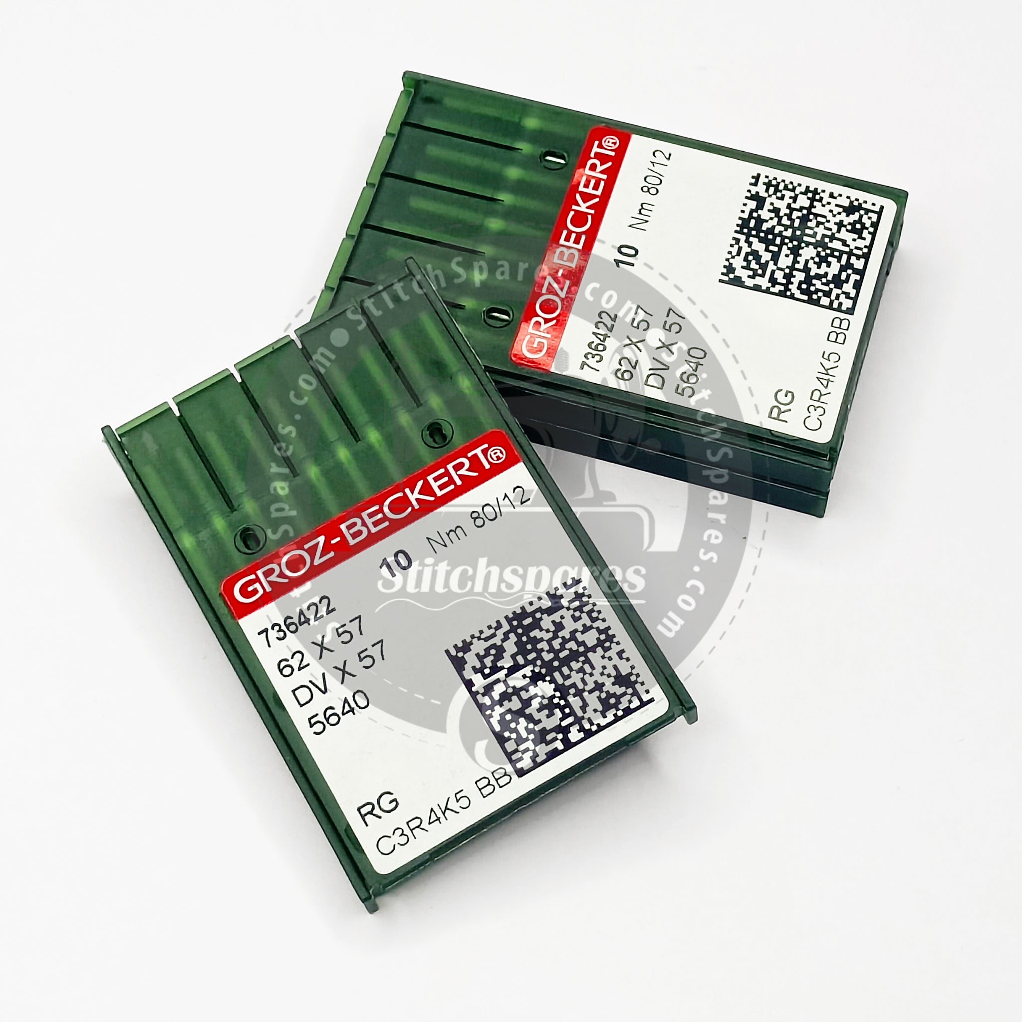 #736422 62 X 57 DV X 57 Nm 80/12 RG Groz Beckert Sewing Machine Needle