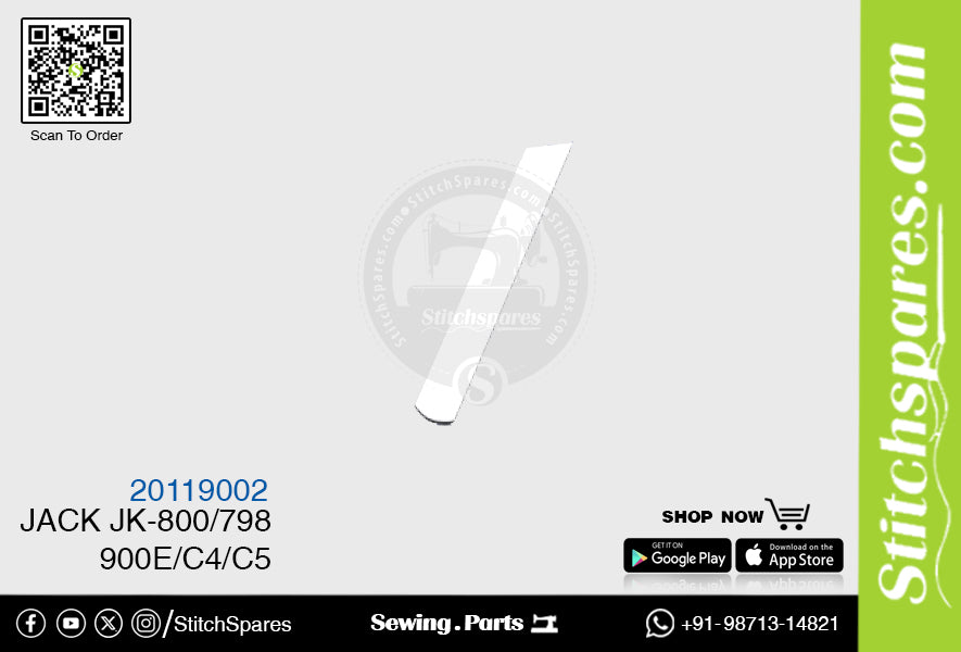 STRONG-H 20119002 JACK-JK-800/798/900E/C4/C5 SEWING MACHINE SPARE PART