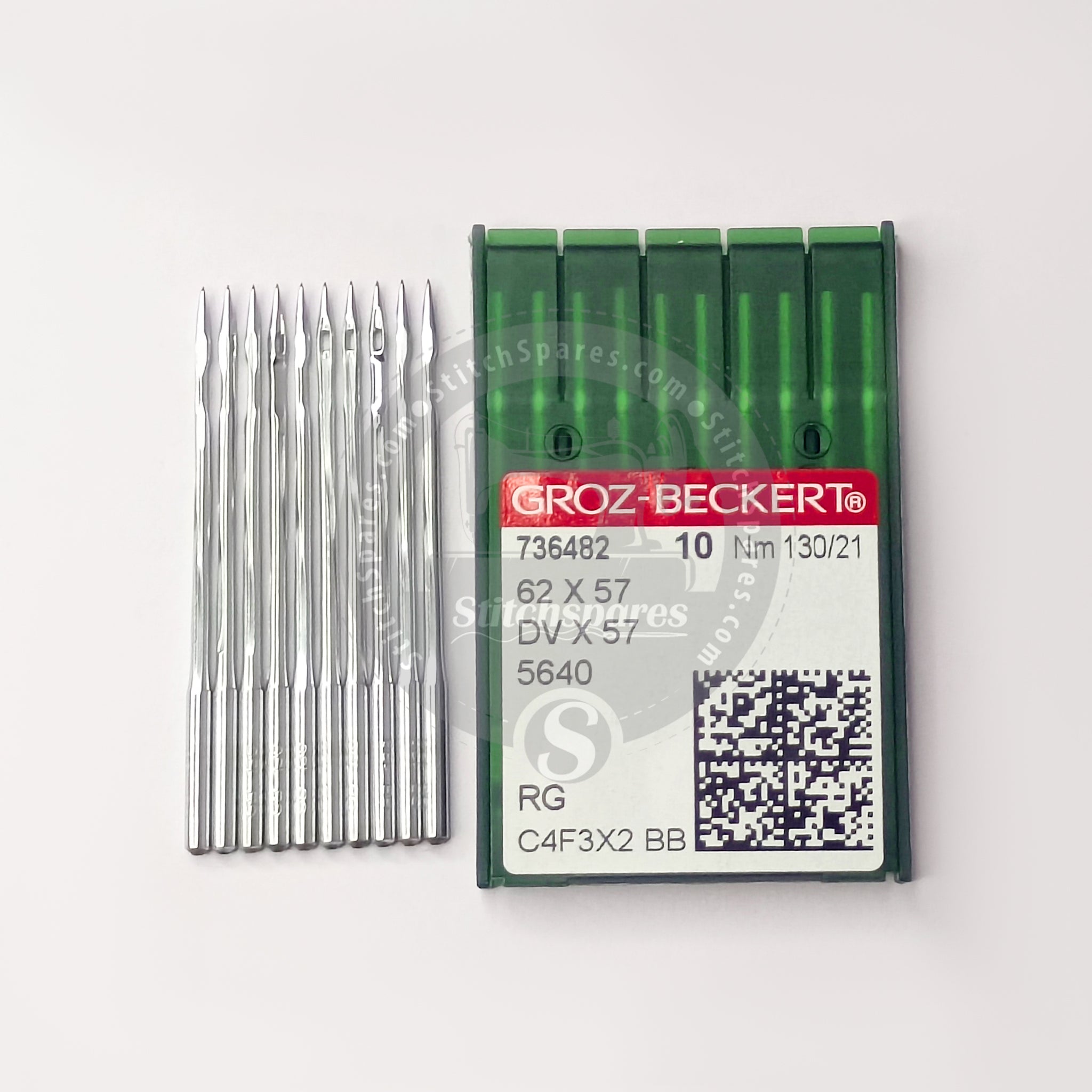 #736482 62x57 DVx57 Nm 130/21 RG Groz Beckert Sewing Machine Needle