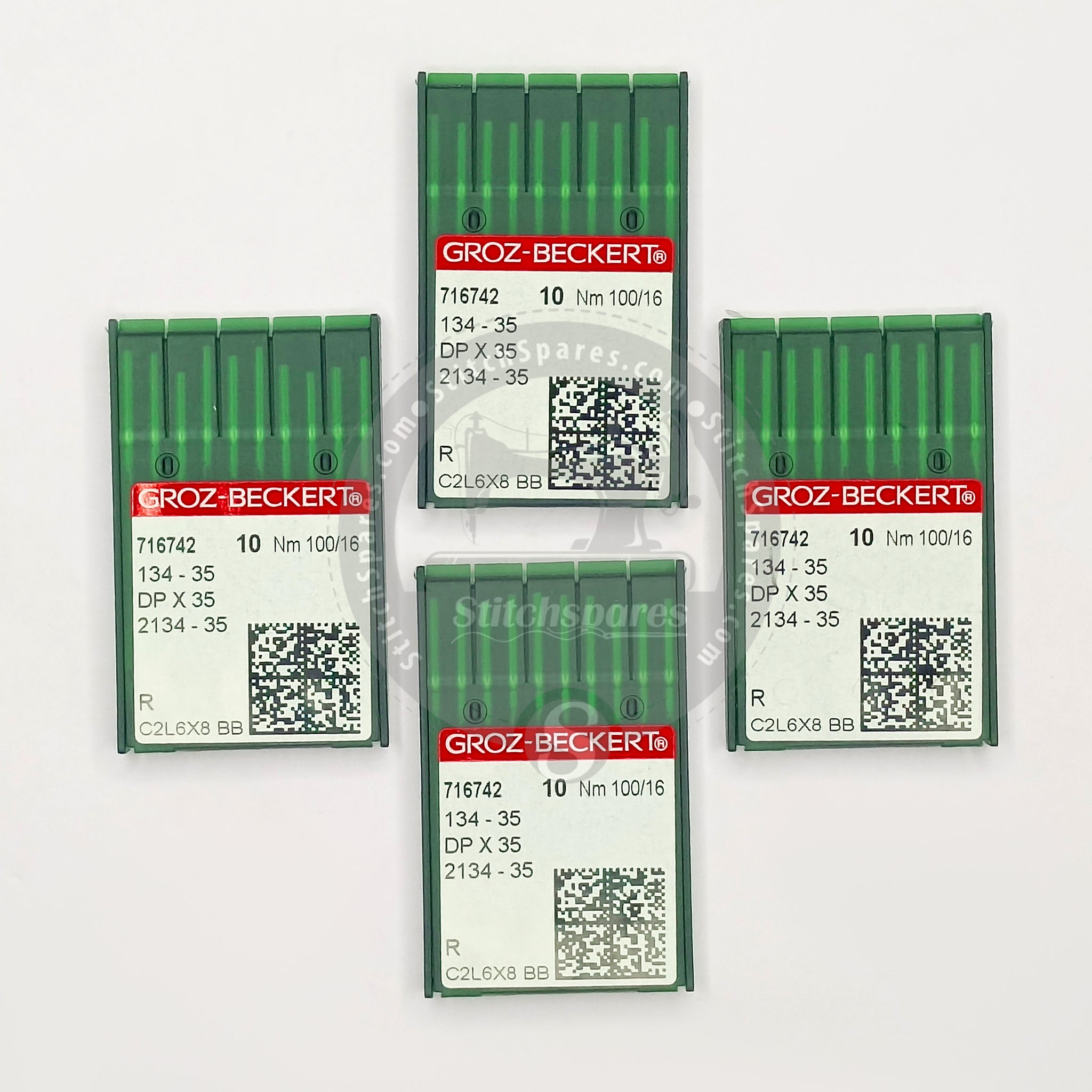 #716742 134-35 DPx35 Nm 100/16 R Groz Beckert Sewing Machine Needle