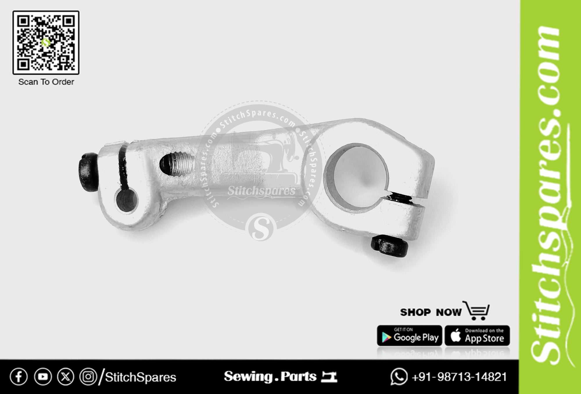 254516-92 soporte del looper del esparcidor para pegasus W500 Máquina de coser de enclavamiento plano