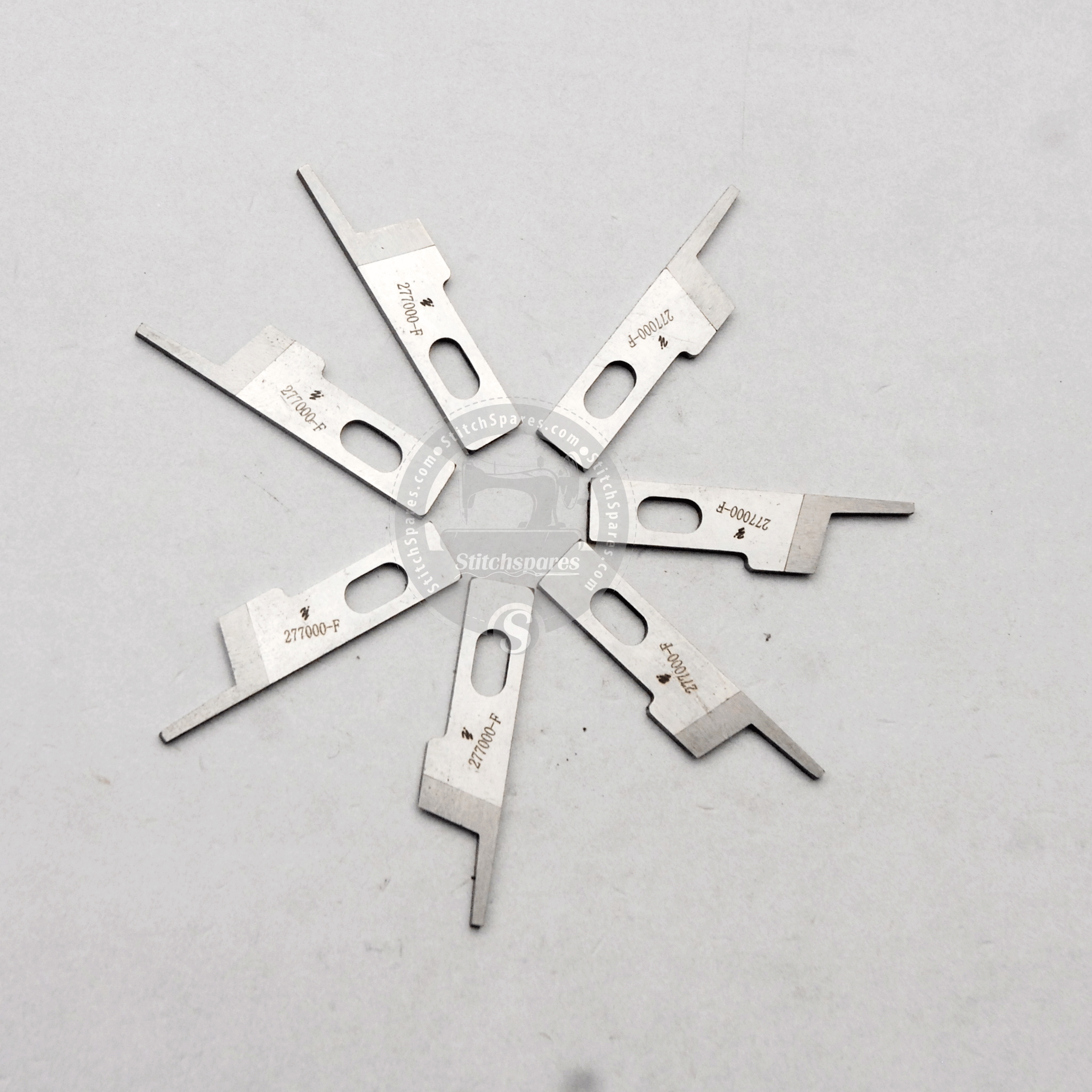 277000-F Left Side Knife / Blade (Reverse Type Knife) Left Side Overlock Sewing Machine Spare Part
