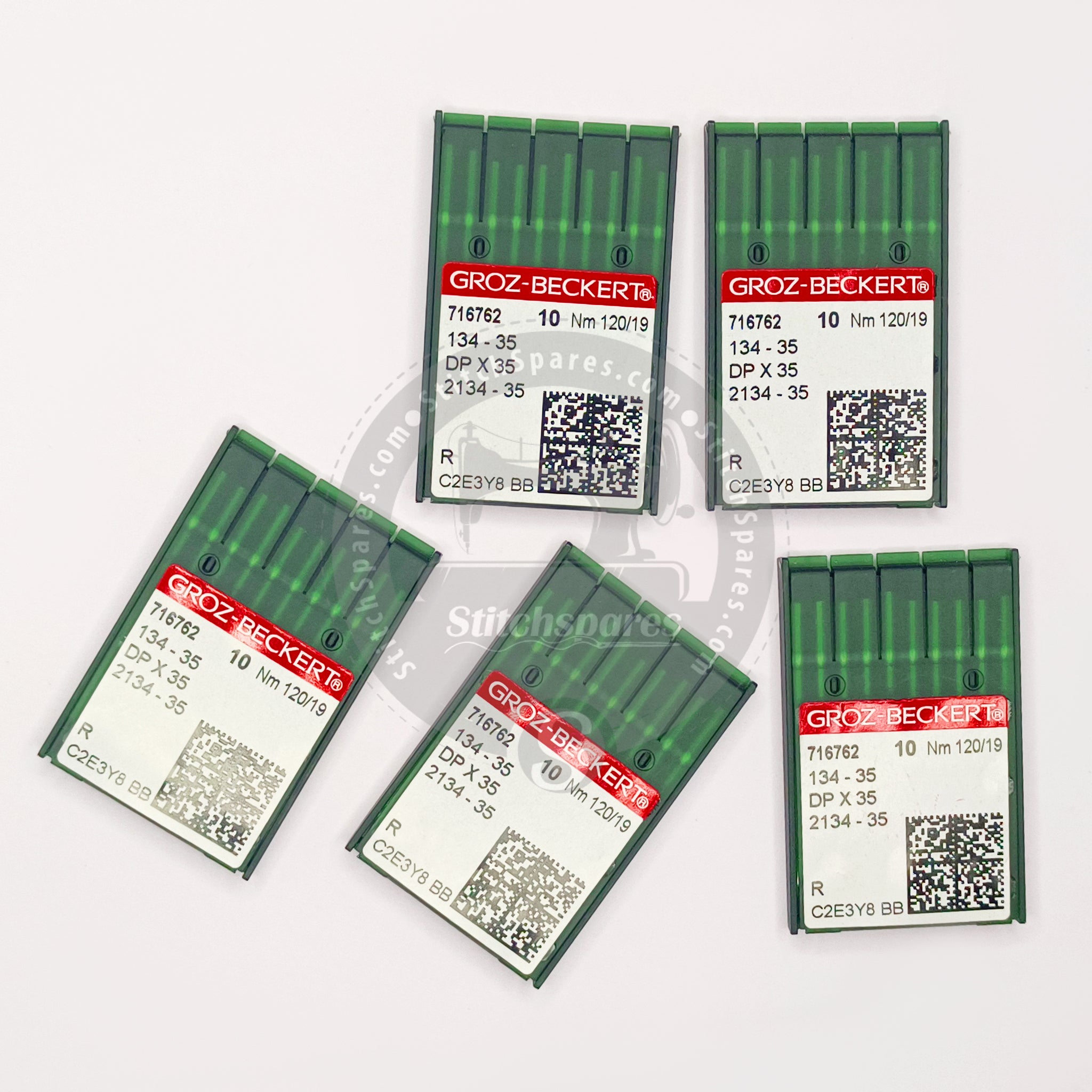 #716762 134-35/DPX35 2134-35 Nm 120/19 R Groz Beckert Sewing Machine Needle