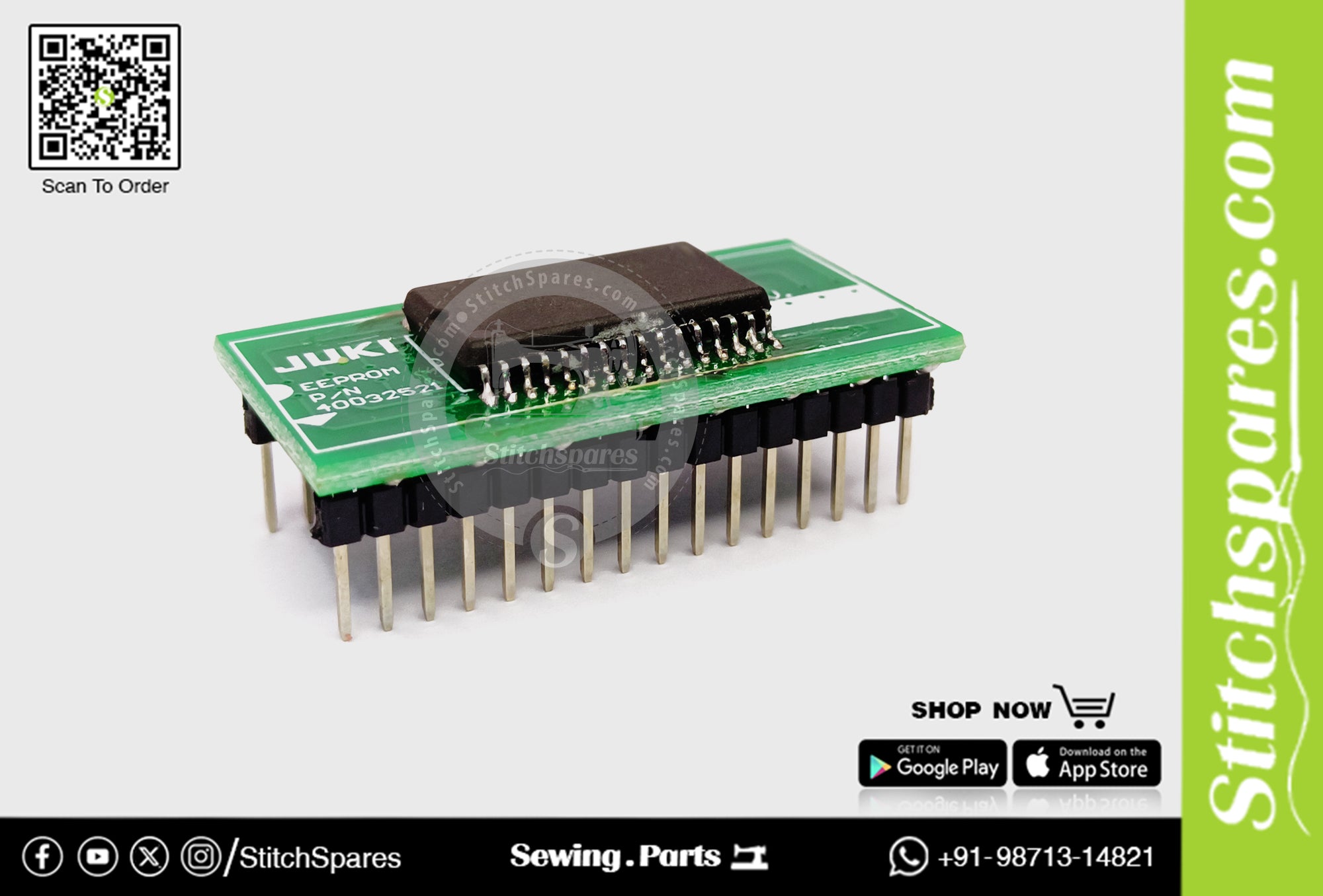 400-32521 EEPROM para Juki LBH-1790 Computerized Máquina del agujero del botón