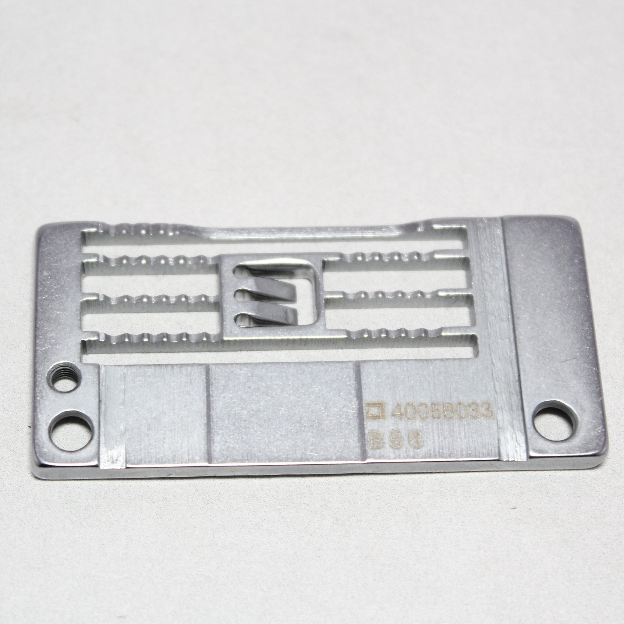 400-58033 Needle Plate Juki (JUKI ORIGINAL) Faltbed Interlock (Flatlock) Machine