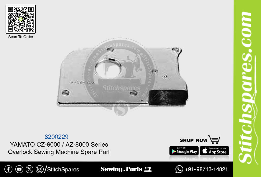 6200229 YAMATO CZ-6000  AZ-8000 Series Overlock Sewing Machine Spare Part