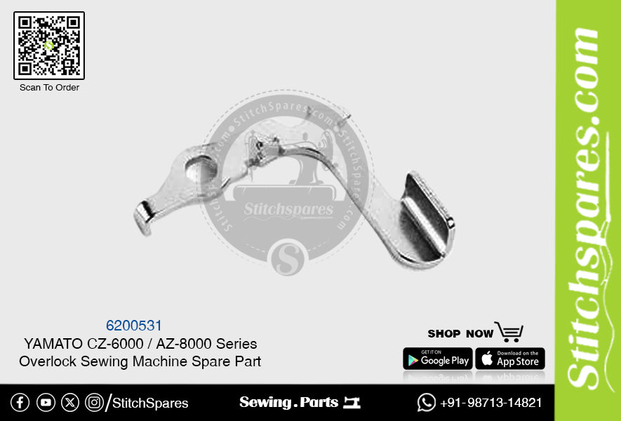 6200531 YAMATO CZ-6000  AZ-8000 Series Overlock Sewing Machine Spare Part