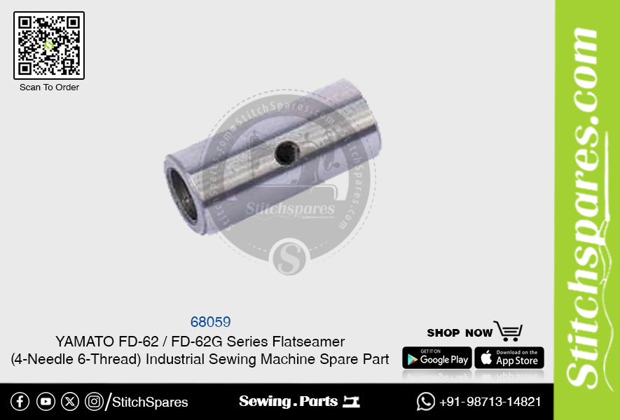 68059 YAMATO FD-62  FD-62G Series Flatseamer ( 4-Needle 6-Thread ) Industrial Sewing Machine Spare Part