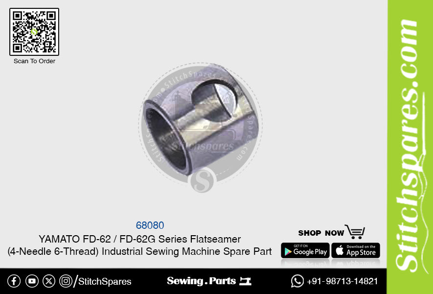 68080 YAMATO FD-62  FD-62G Series Flatseamer ( 4-Needle 6-Thread ) Industrial Sewing Machine Spare Part