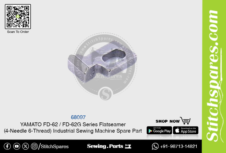 68097 YAMATO FD-62  FD-62G Series Flatseamer ( 4-Needle 6-Thread ) Industrial Sewing Machine Spare Part