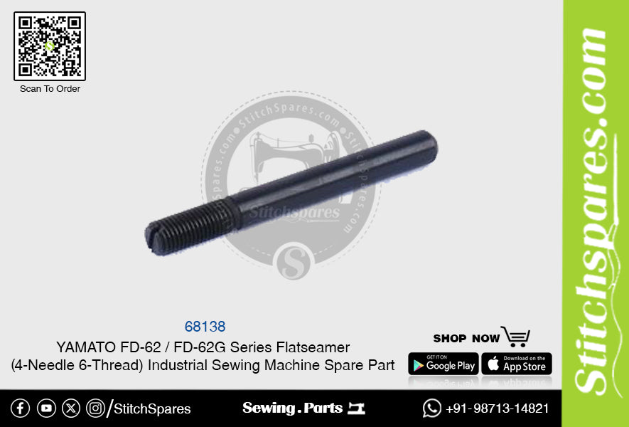 68138 YAMATO FD-62  FD-62G Series Flatseamer ( 4-Needle 6-Thread ) Industrial Sewing Machine Spare Part