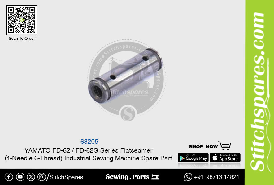 68205 YAMATO FD-62  FD-62G Series Flatseamer ( 4-Needle 6-Thread ) Industrial Sewing Machine Spare Part