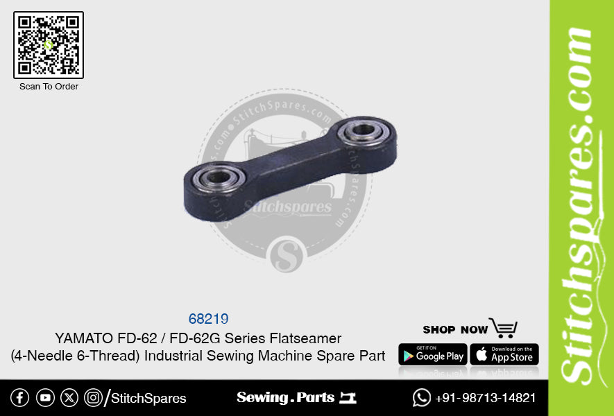 68219 YAMATO FD-62  FD-62G Series Flatseamer ( 4-Needle 6-Thread ) Industrial Sewing Machine Spare Part