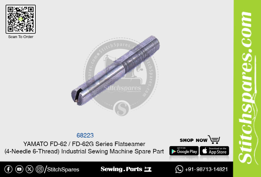 68223 YAMATO FD-62  FD-62G Series Flatseamer ( 4-Needle 6-Thread ) Industrial Sewing Machine Spare Part