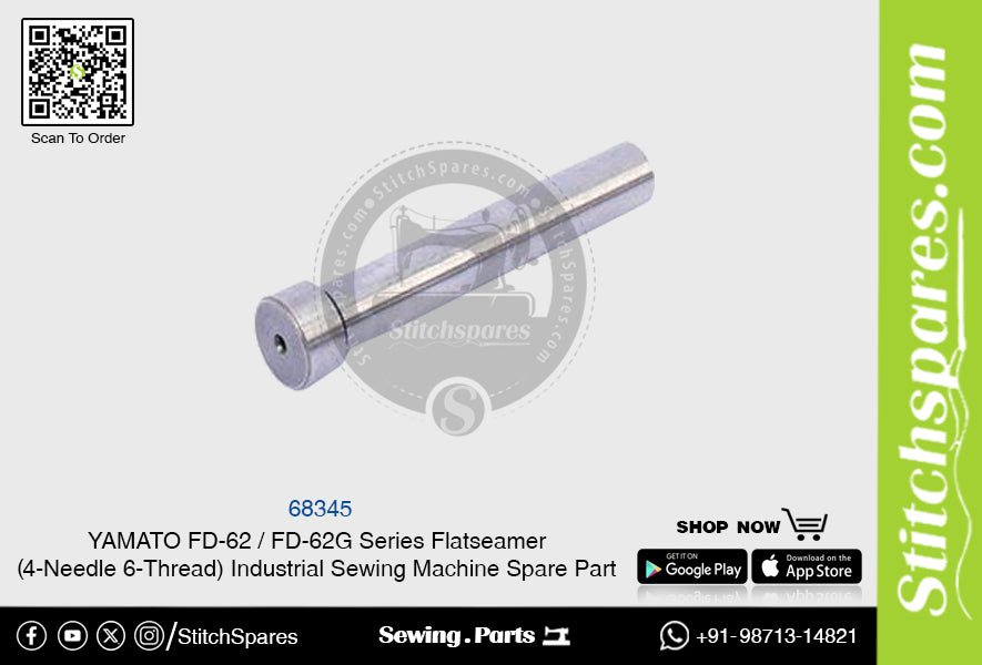 68345 YAMATO FD-62  FD-62G Series Flatseamer ( 4-Needle 6-Thread ) Industrial Sewing Machine Spare Part