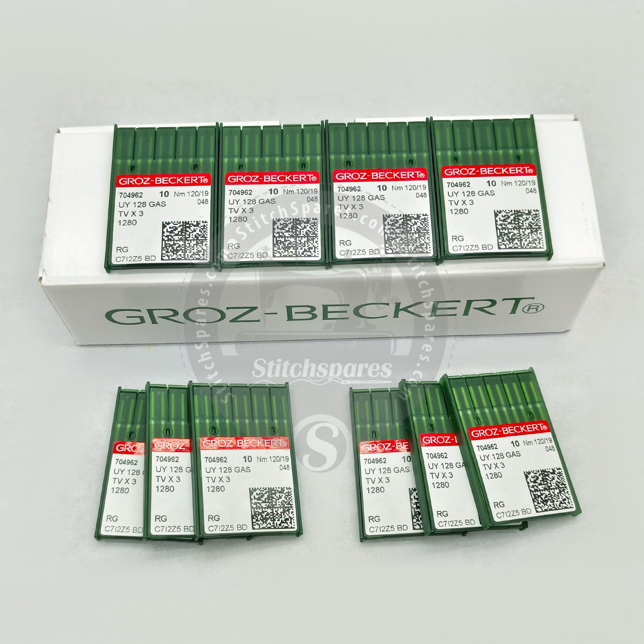 #704962 TVX3 / UYX128 GAS Nm 120/19 RG Groz Beckert Sewing Machine Needles