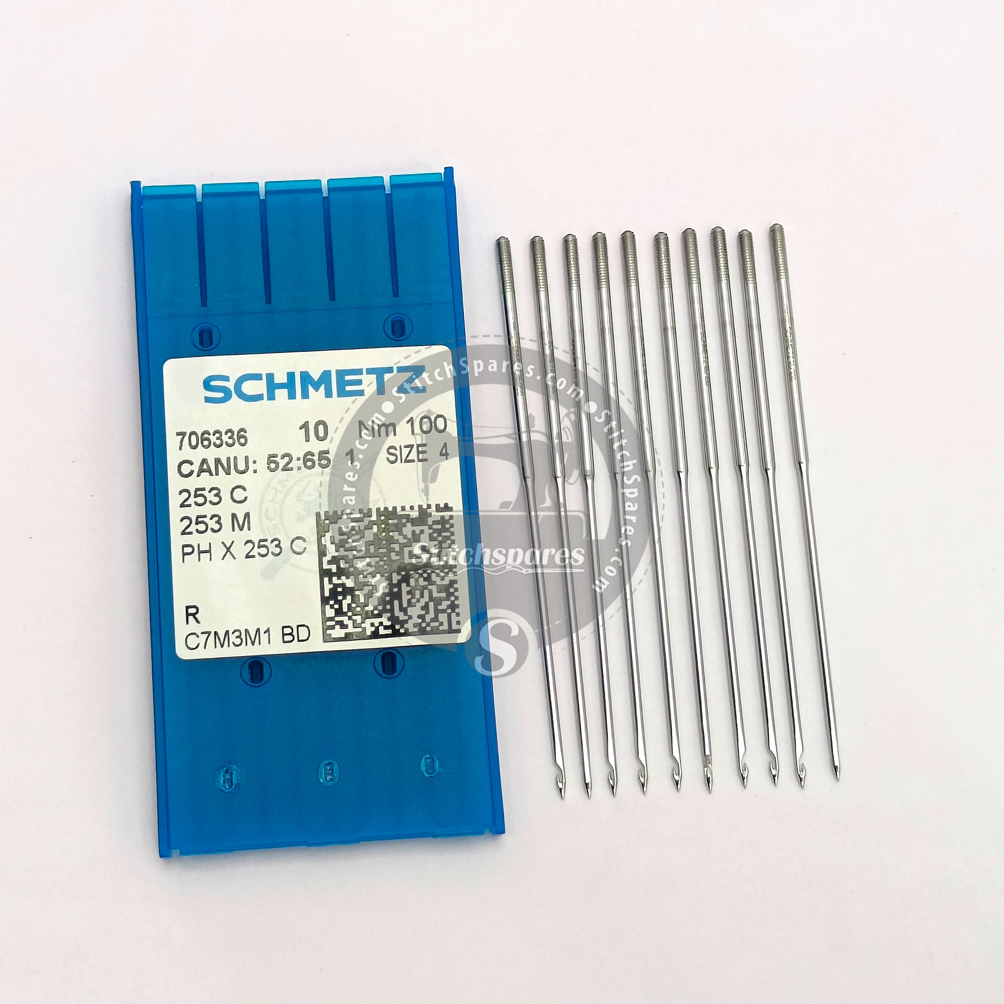 #706336 253C / PHX253 C Nm 100/16 R (100Pcs Packing Unit) Schmetz Sewing Machine Needle