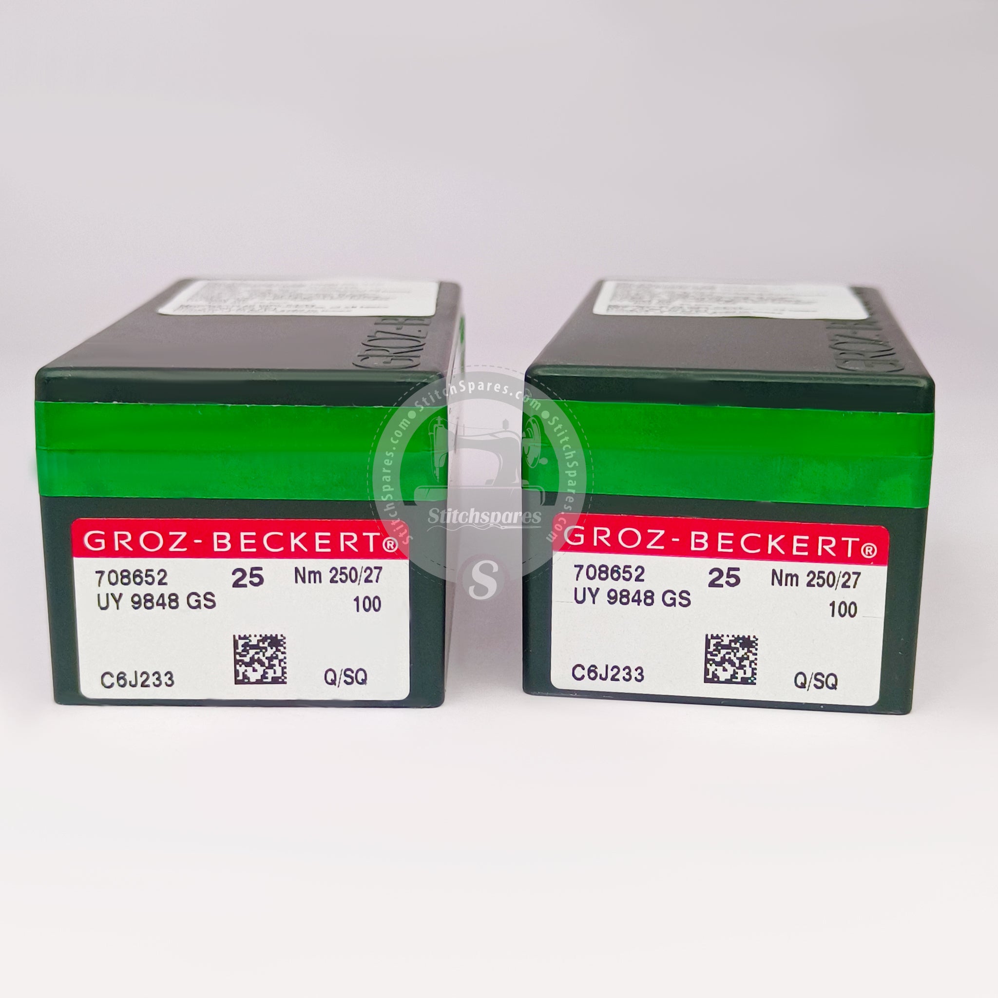 #708652 UY9848 GS Nm 25027 QSQ ( 25PCS) Groz Beckert Sewing Machine Needles