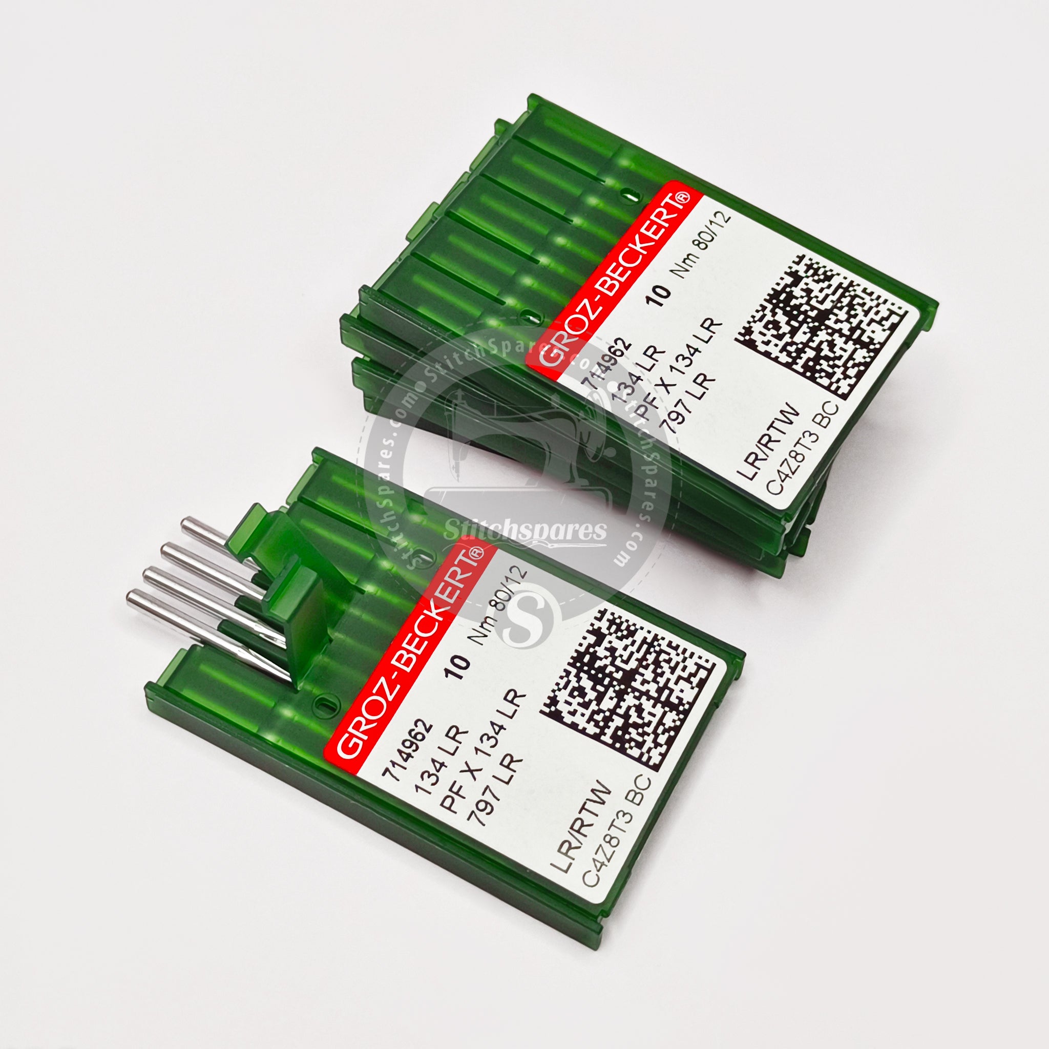 #714962 134 LR PF X 134 LR Nm 80/12 LR/RTW Groz Beckert Sewing Machine Needle