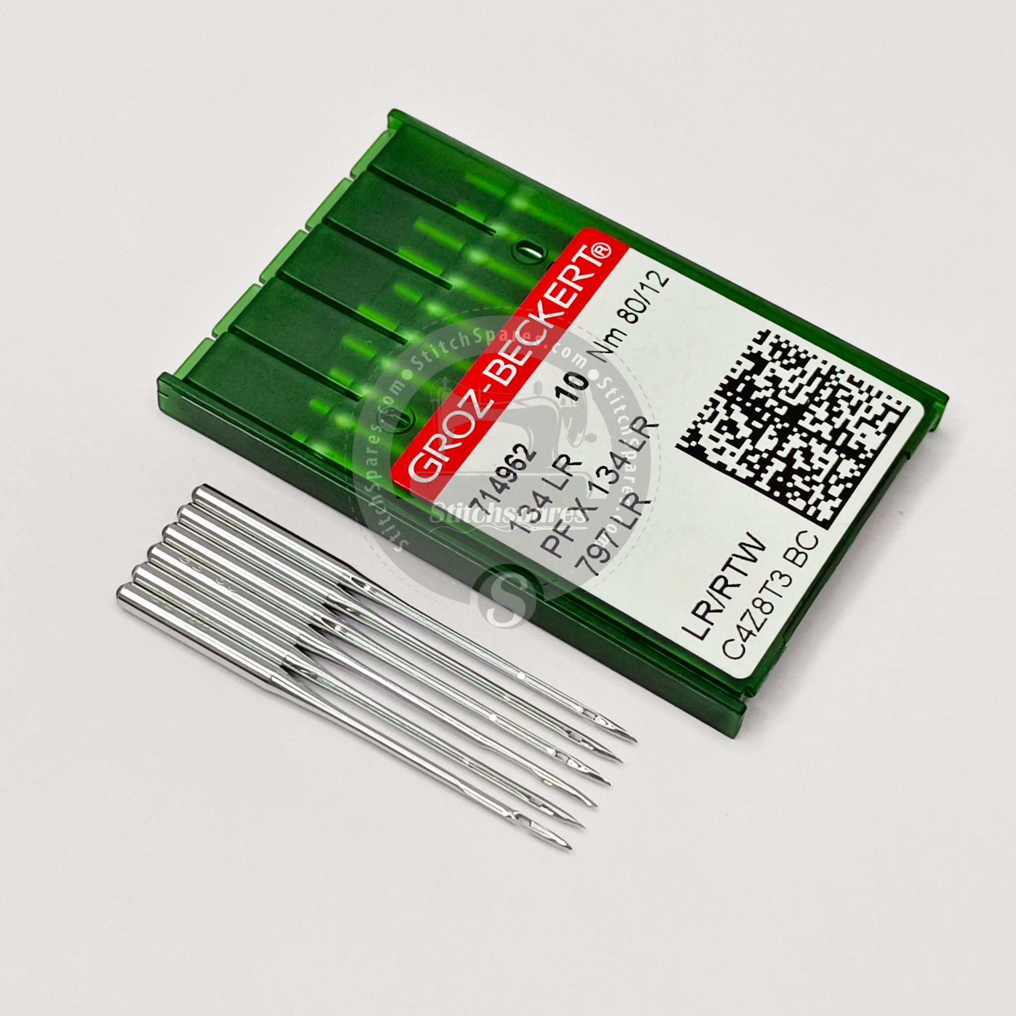#714962 134 LR PF X 134 LR Nm 80/12 LR/RTW Groz Beckert Sewing Machine Needle