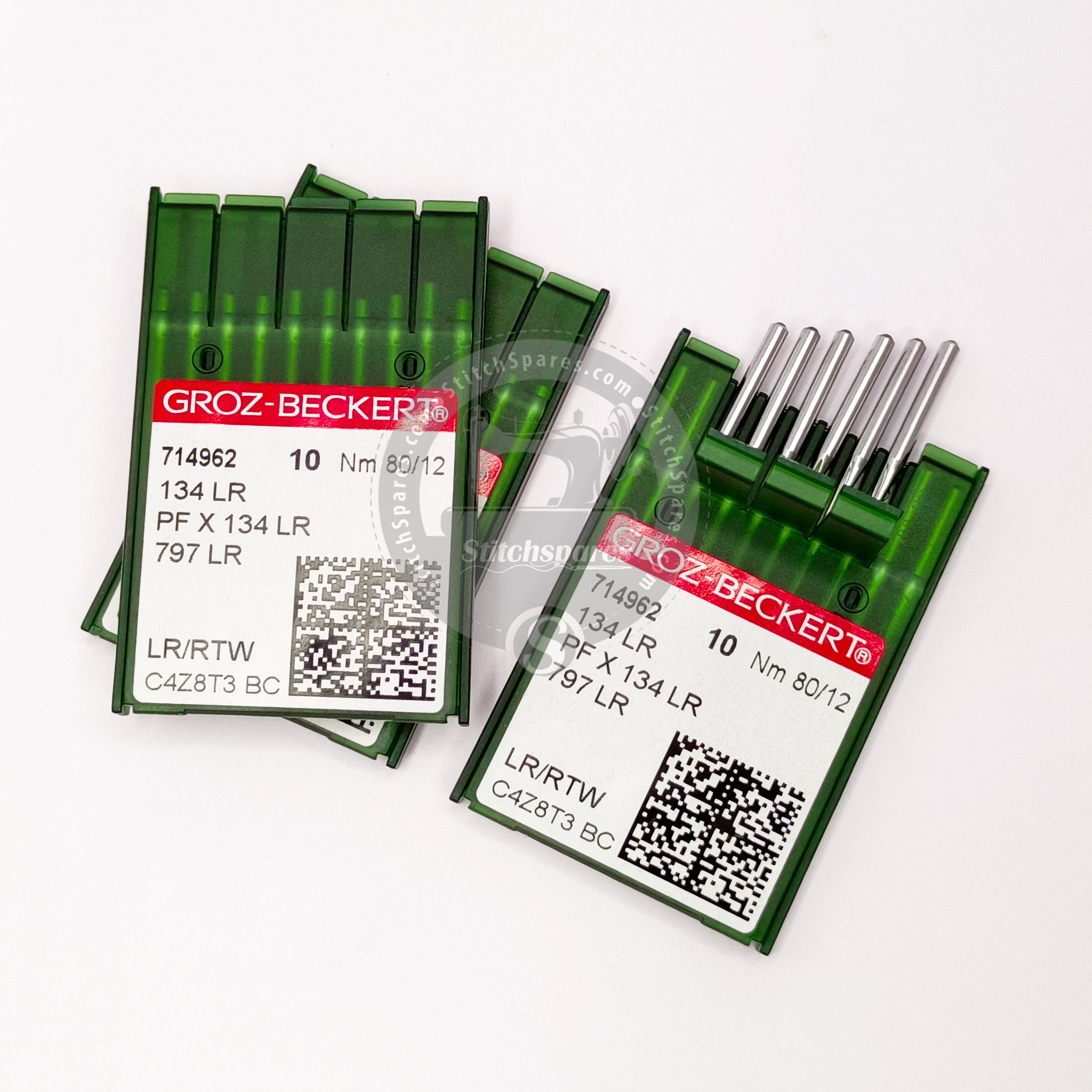 #714962 134 LR PF X 134 LR Nm 80/12 LR/RTW Groz Beckert Sewing Machine Needle