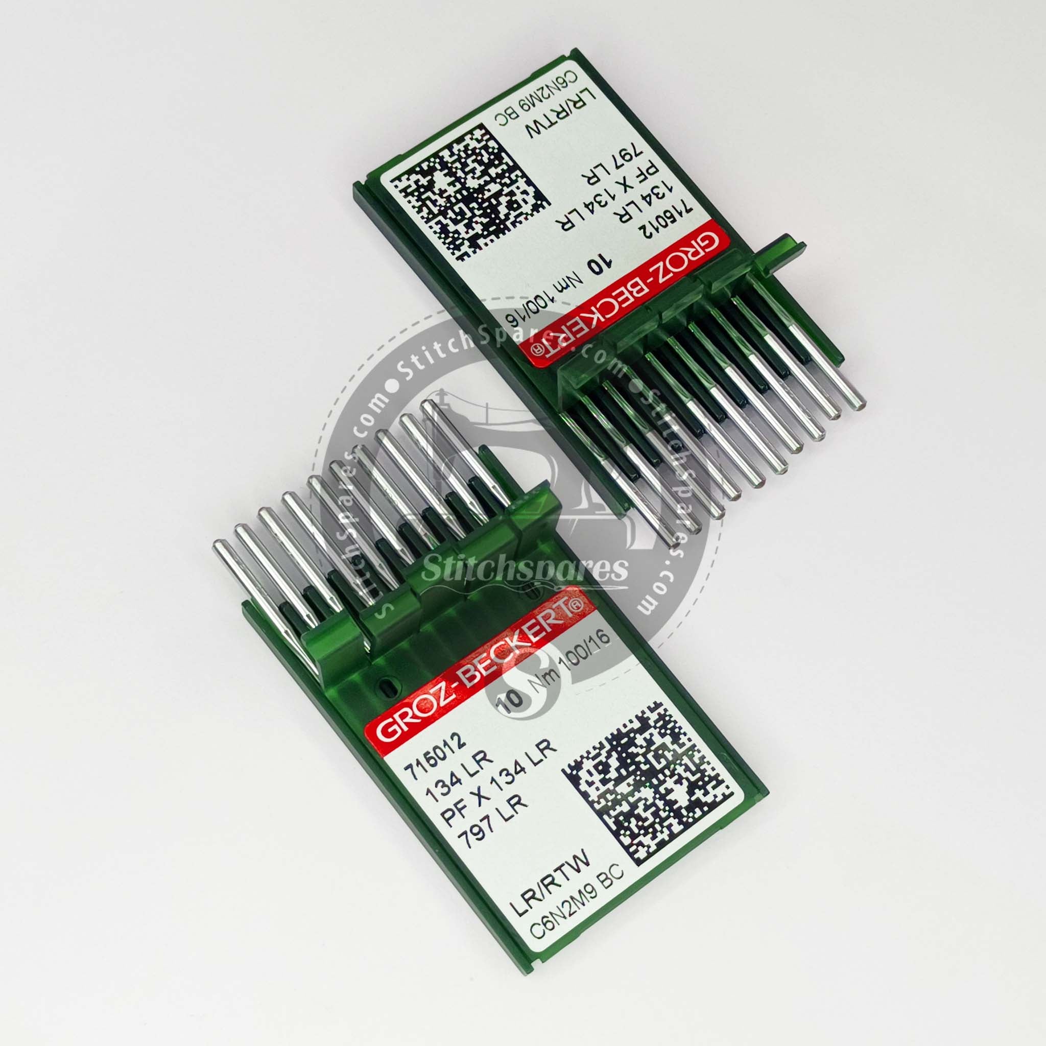 #715012 134 LR PF X 134 LR Nm 100/16 LR/RTW (100PCS) Groz Beckert Sewing Machine Needle