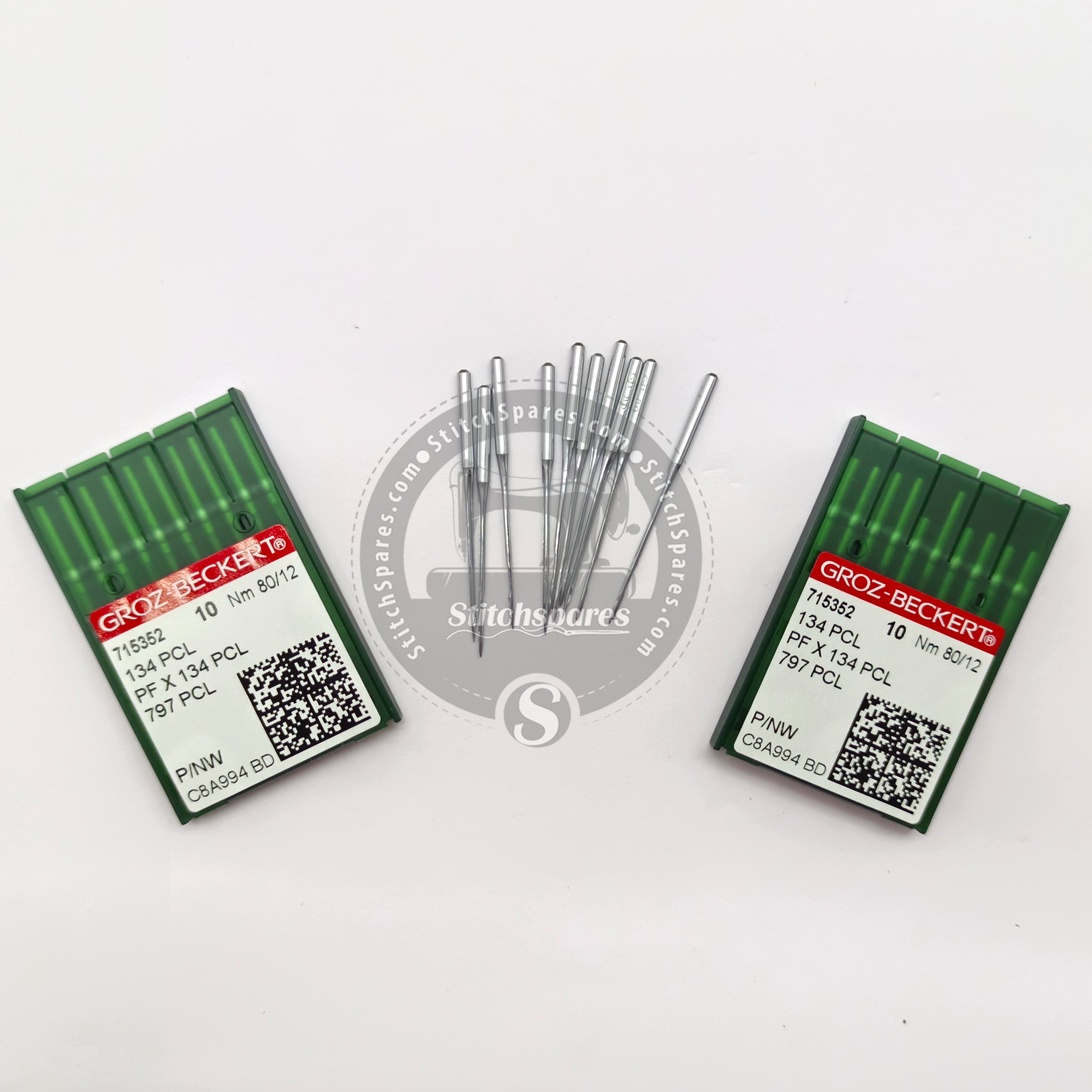 #715352 PFX134 PCL / 797 PCL Nm 80/12 P/NW (100Pcs Packing Unit) Groz Beckert Sewing Machine Needle