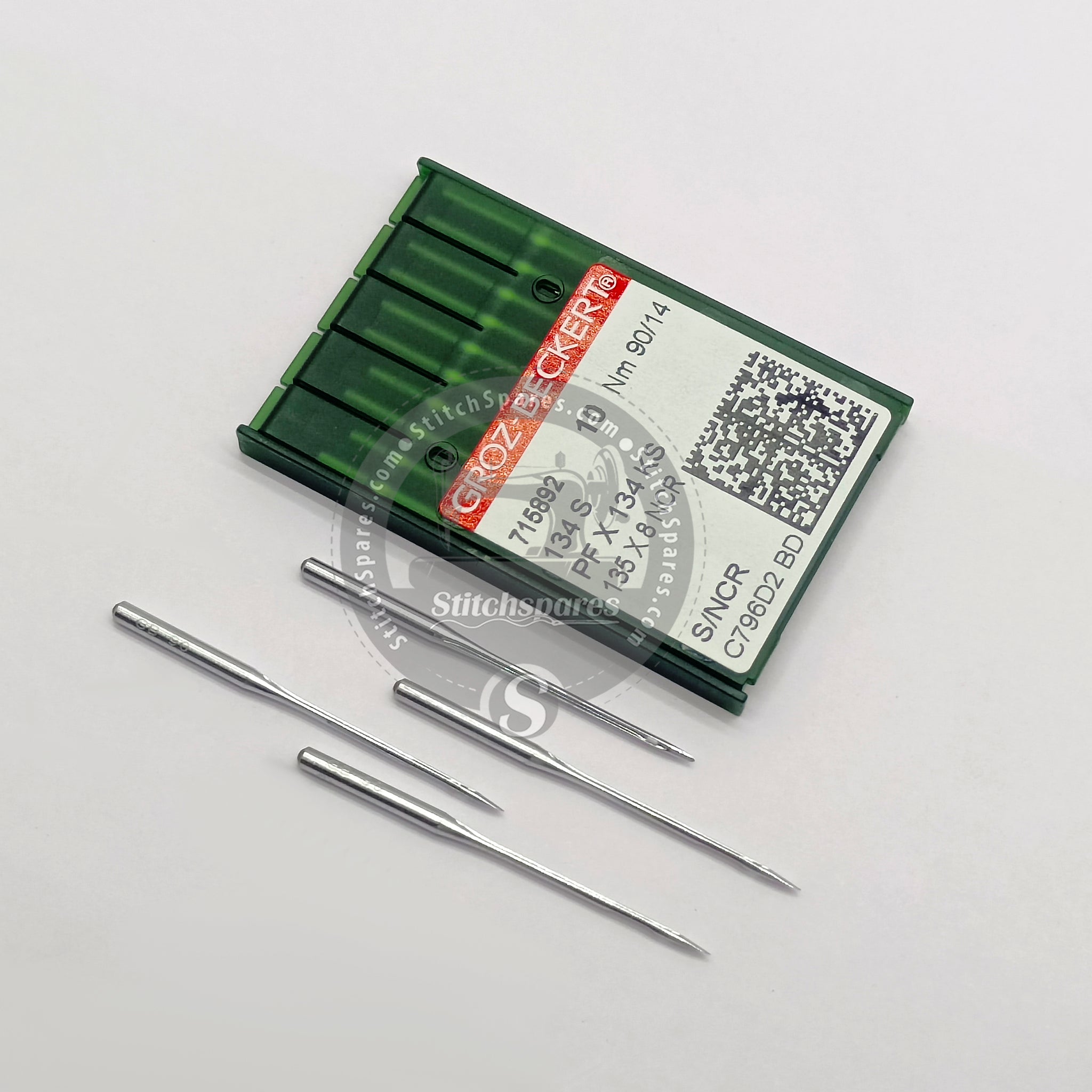 #715892 PFX134 KS / 135X8 NCR Nm 90/14 S/NCR (100Pcs Packing Unit) Groz Beckert Sewing Machine Needle