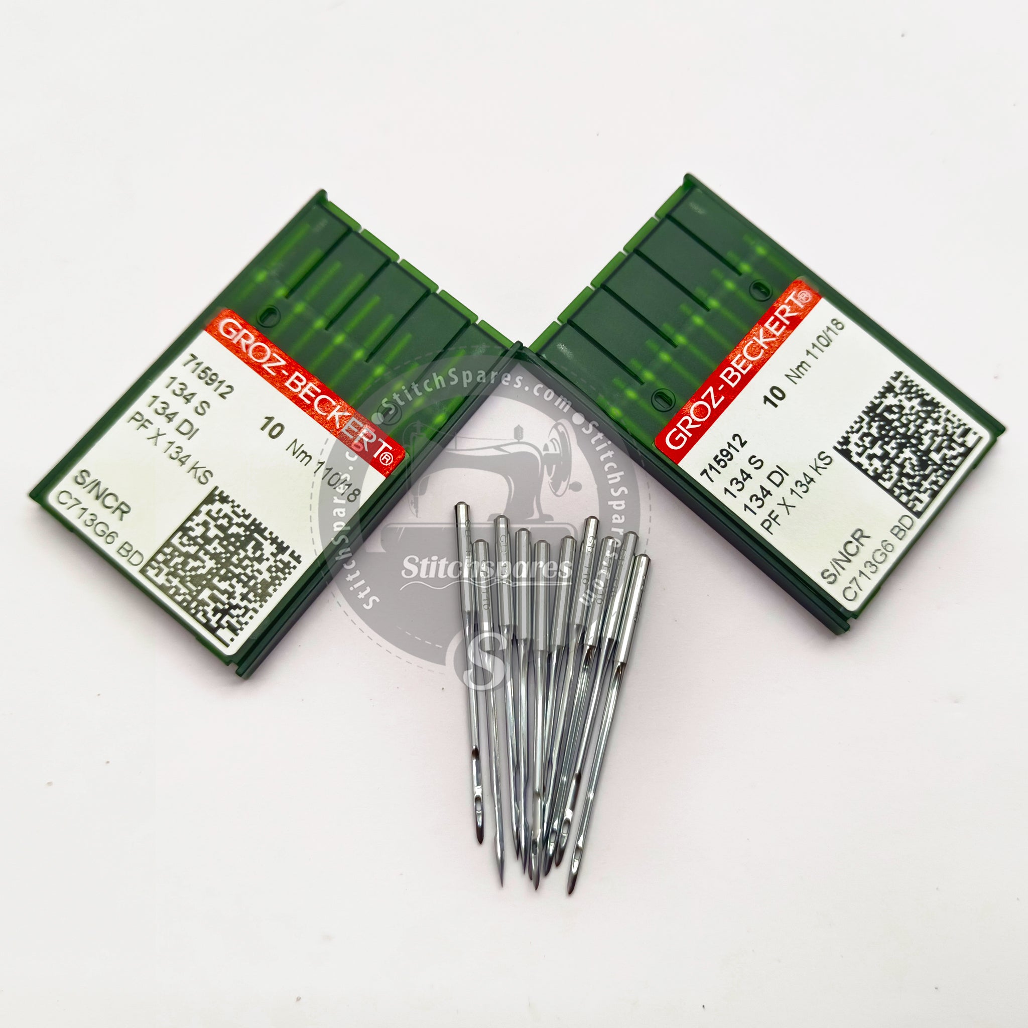 #715912 PFX134 KS / 134DI Nm 110/18 S/NCR (100Pcs Packing Unit) Groz Beckert Sewing Machine Needle