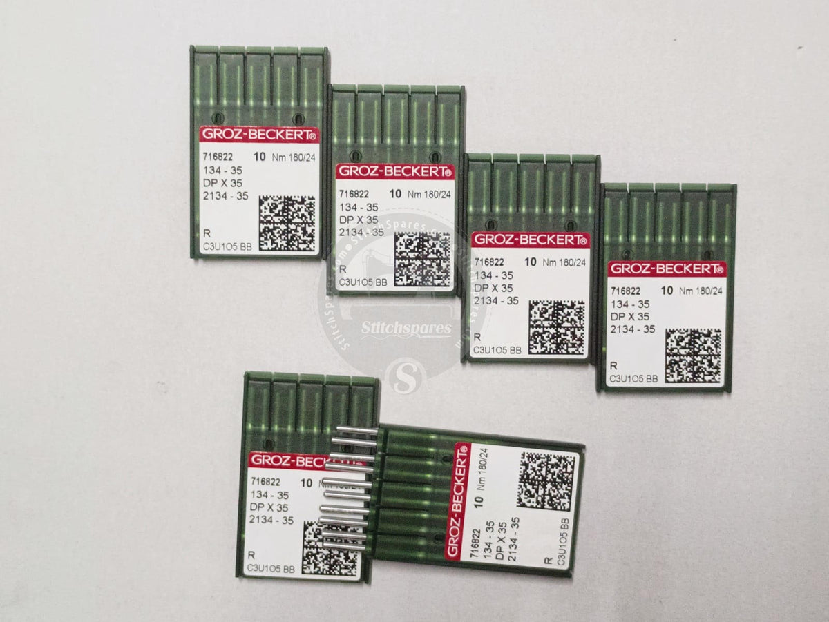 716822 DPX35 Nm 180/24 R Groz Beckert Sewing Machine Needle