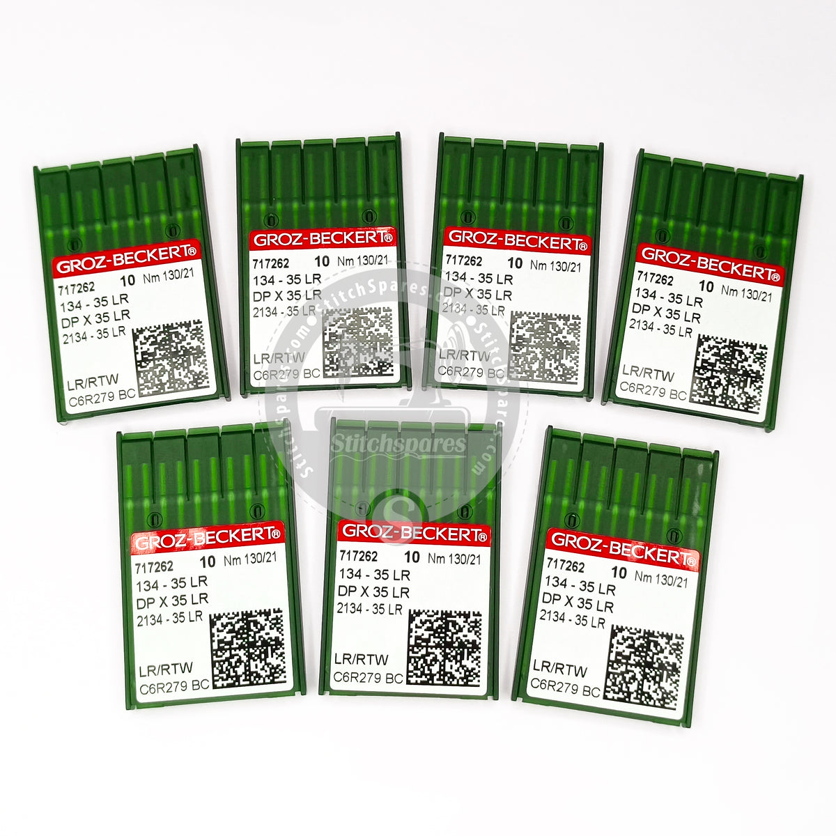 ヒザデル　needles 717262 DPx35 LR 2134-35 LR Nm 130/21 LR/RTW Groz Beckert Sewing