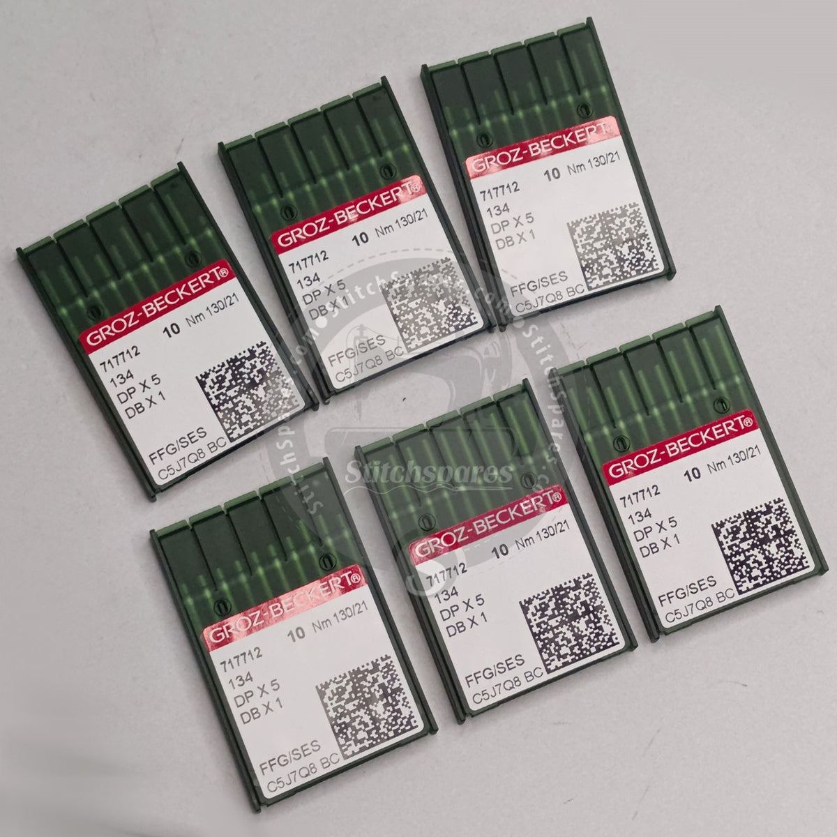 717712 DPX5 / DBX1 Nm 130/21 FFG/SES Groz Beckert Needle Sewing 717712 DPX5 / DBX1 Nm 130/21 FFG/SES Groz Beckert Needle Sewing