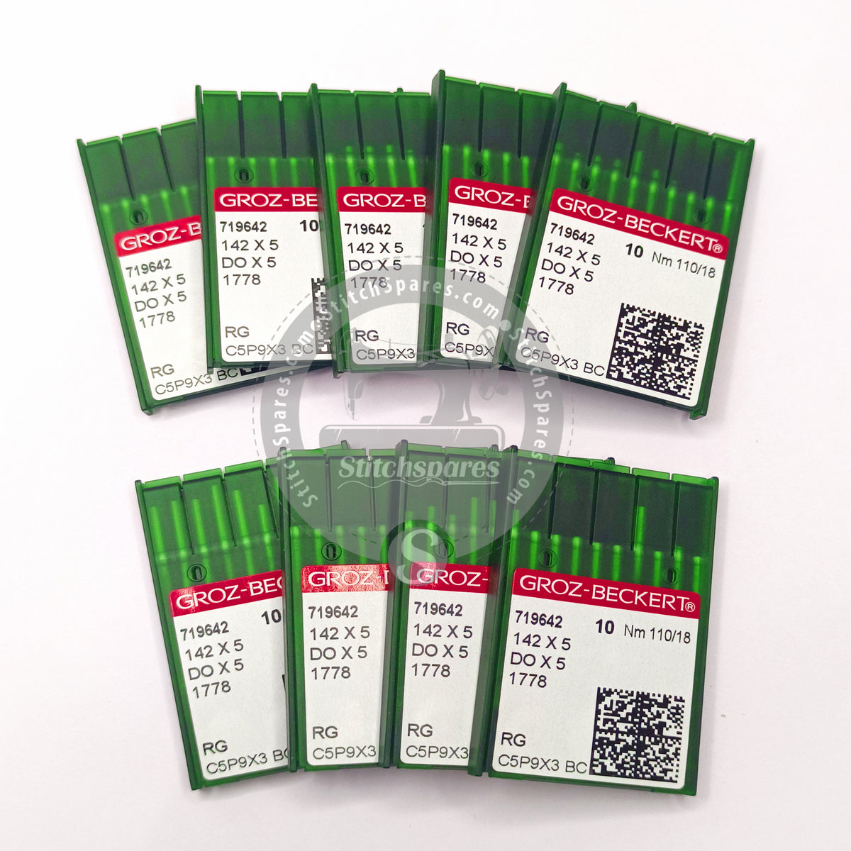 719642 142X5/DOX5 Nm 110/18 RG Groz Beckert Sewing Machine Needle