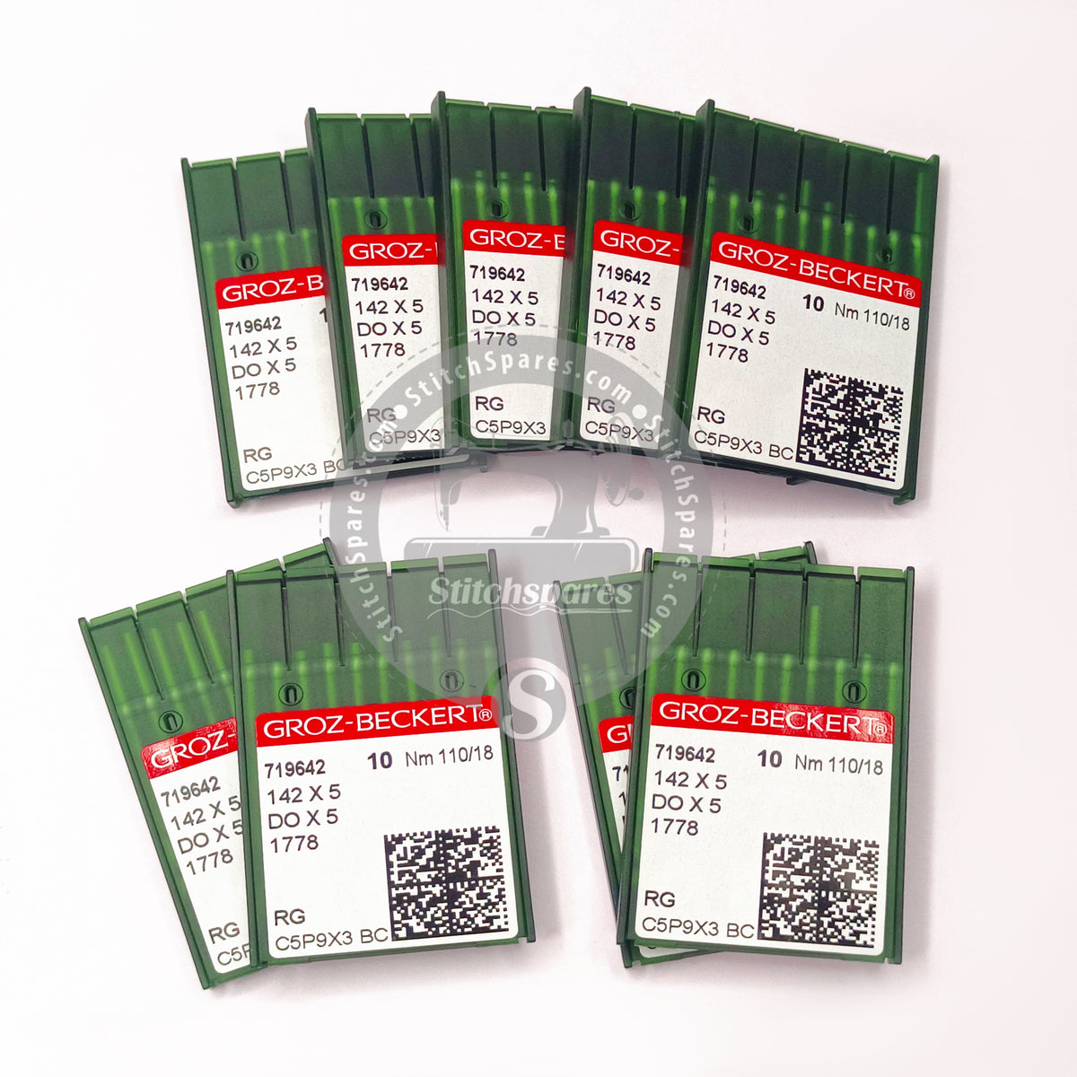 719642 142X5/DOX5 Nm 110/18 RG Groz Beckert Sewing Machine Needle