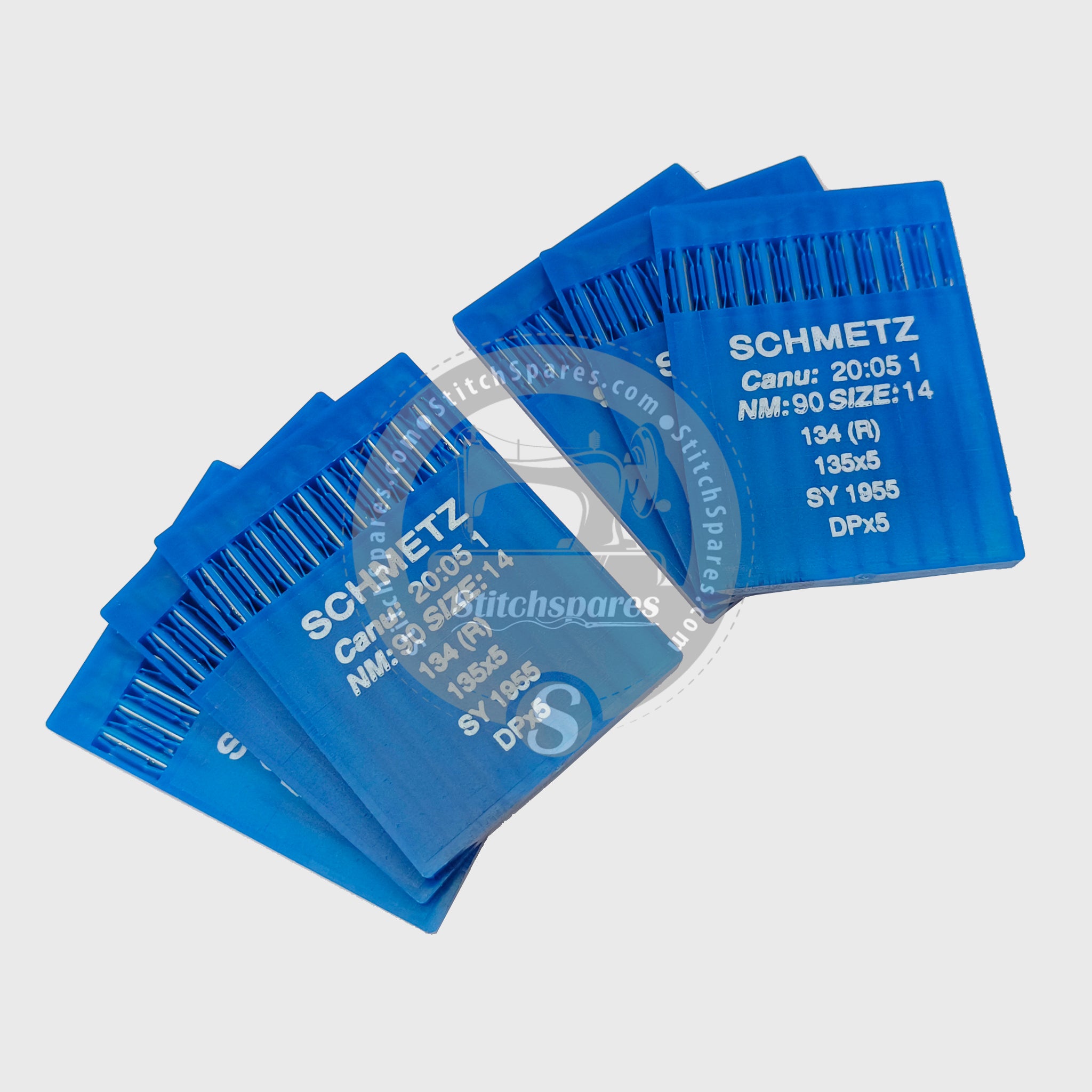 #726124 SY 1955 / DPX5 Nm 90/14 R (Pack of 100 Needles) Schmetz Sewing Machine Needles