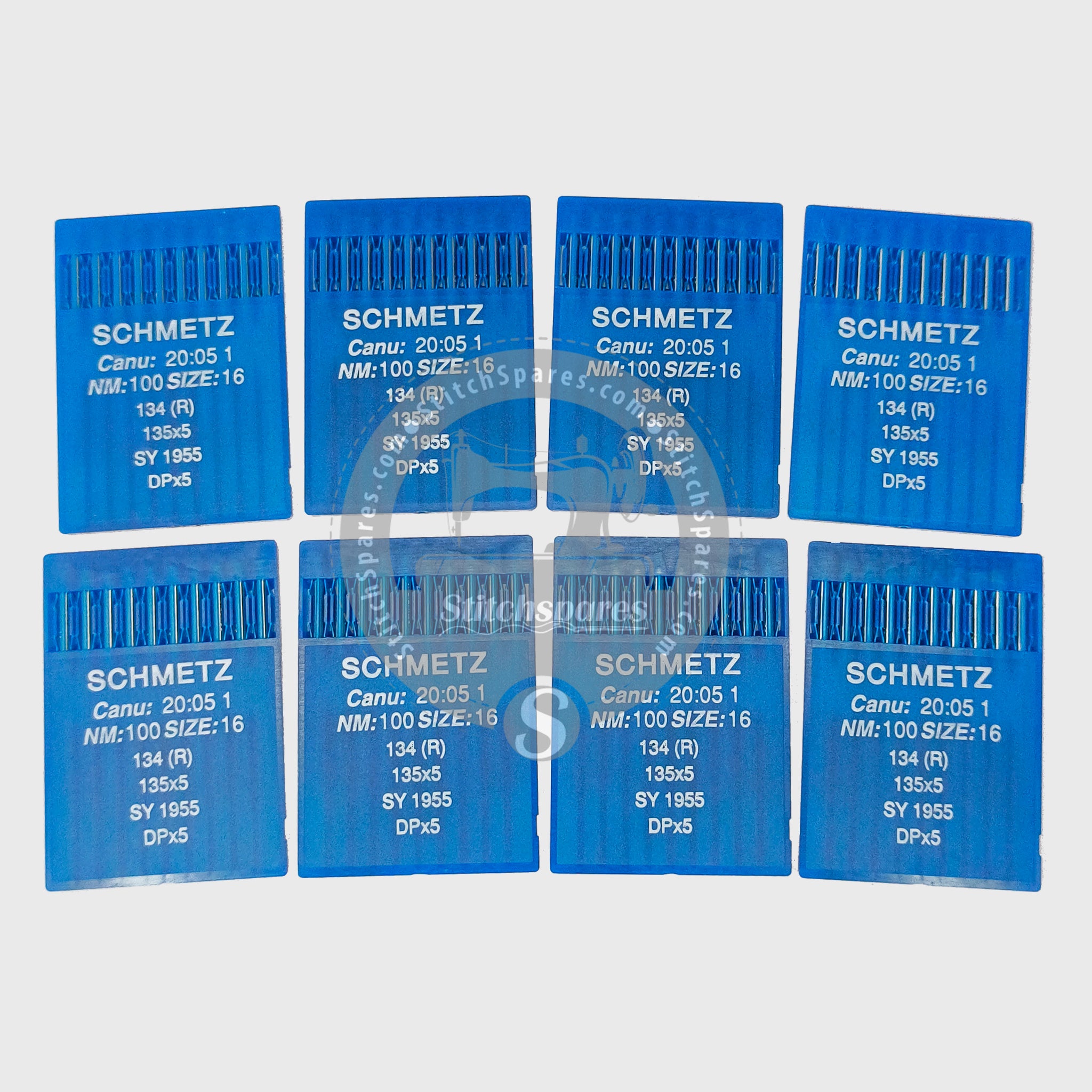 #726154 SY 1955 / DPX5 Nm 100/16  R (Pack of 100 Needles) Schmetz Sewing Machine Needles