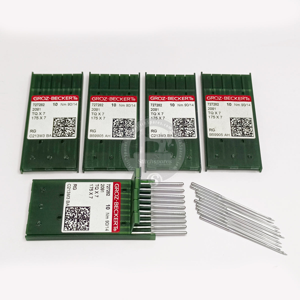 727282 TQX7 Nm 90/14 RG Groz Beckert Needle Sewing Machine Needle