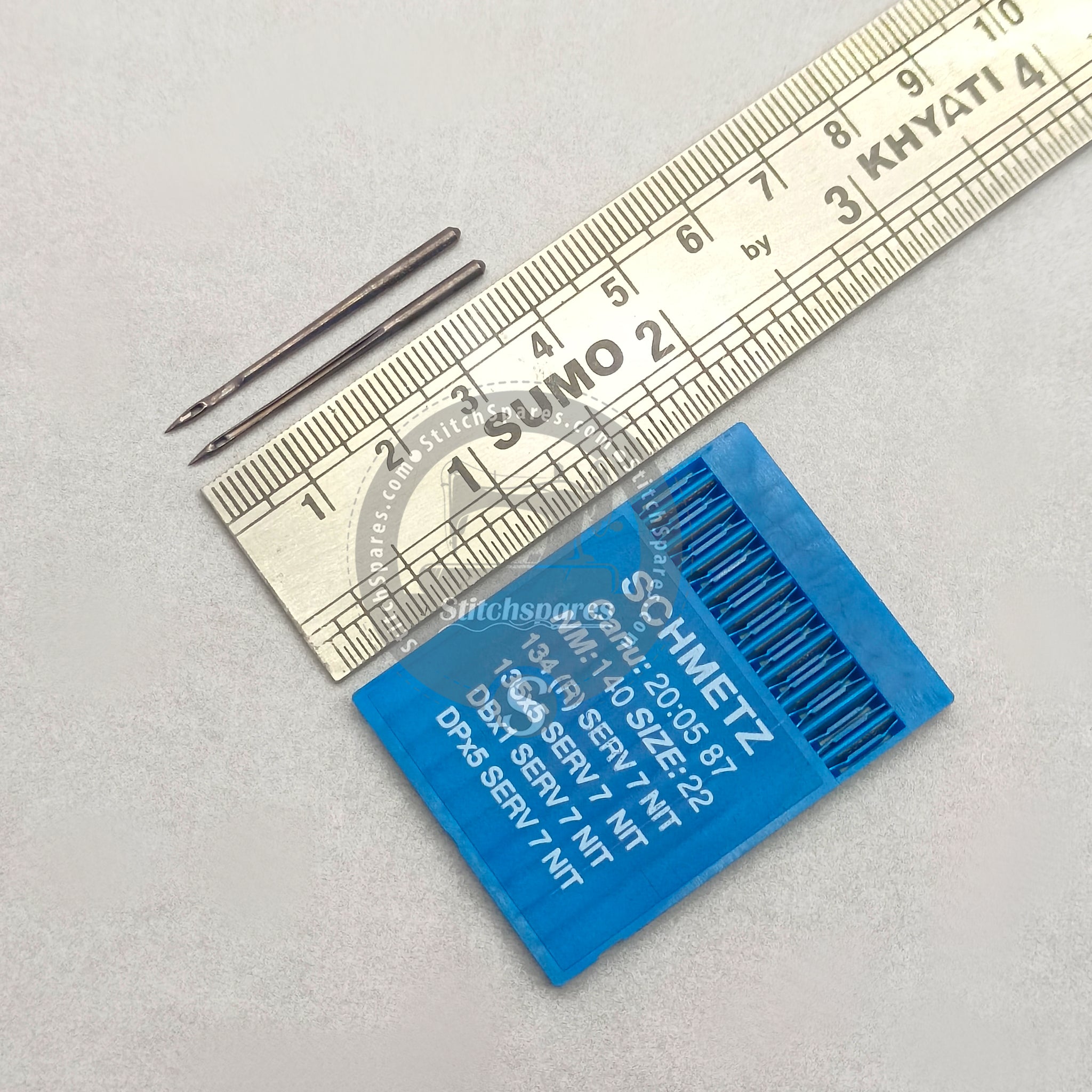 #727424 DBX1 SERV 7 NIT / DPX5 SERV 7 NIT Nm 140/22 R ( 100 PCS ) SCHMETZ Sewing Machine Needle