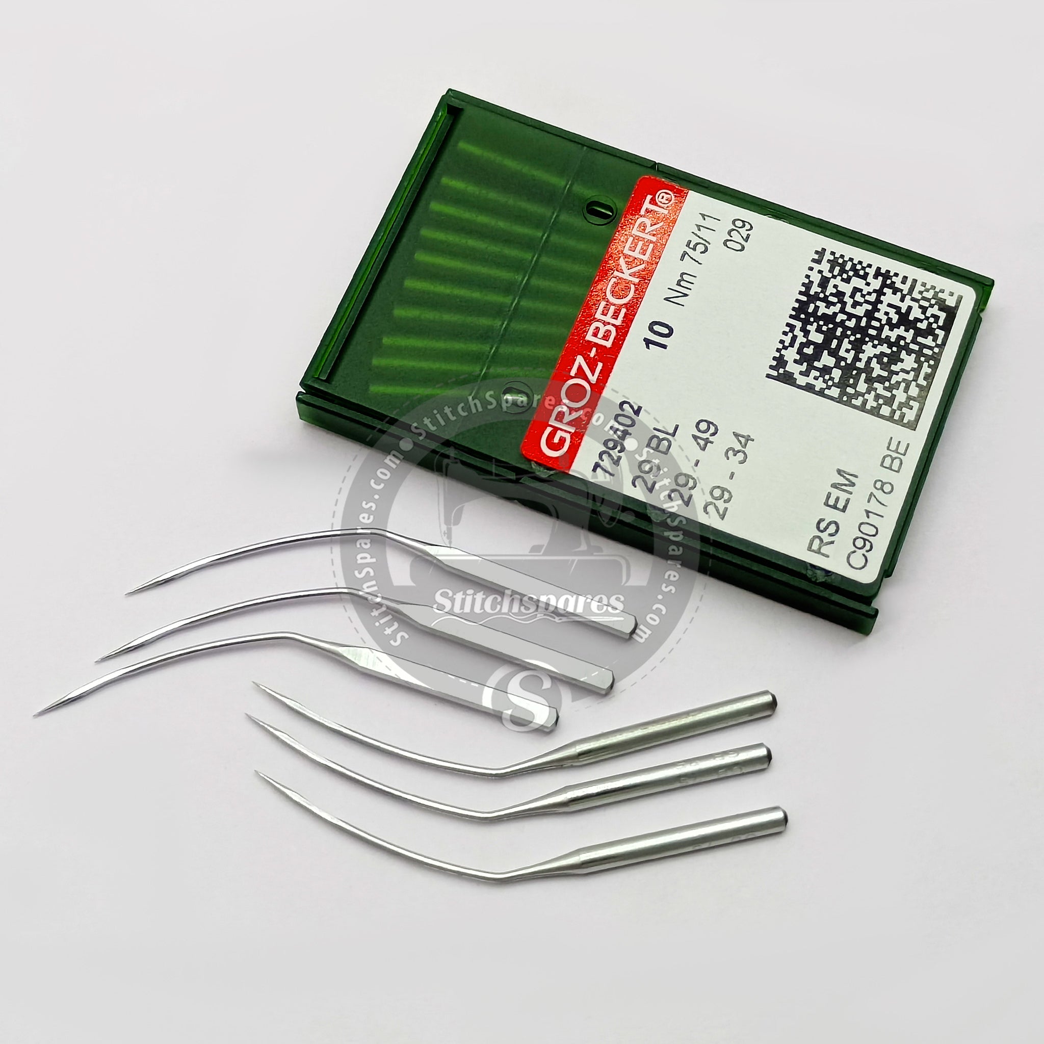 #729402 29-49 / 29BL Nm 75/11 RS EM Groz Beckert Sewing Machine Needle