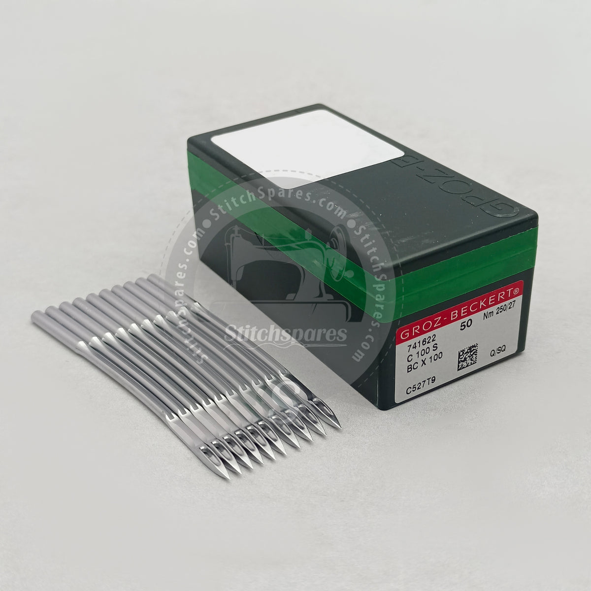 741622 C 100 S / BCX100 Nm 250/27 Q/SQ (50PCS) Groz Beckert Sewing