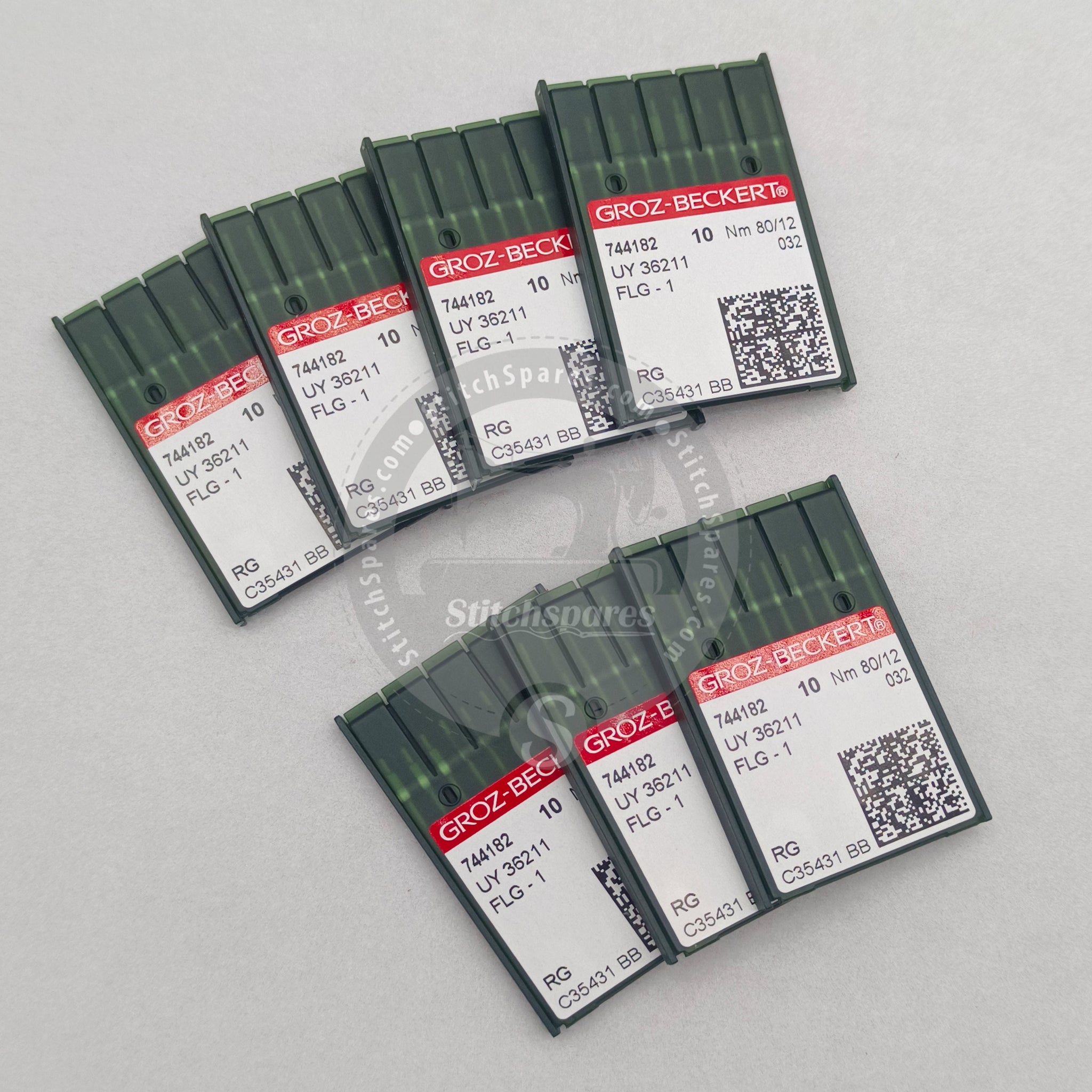 #744182 UY 36211 / FLG-1 Nm 80/12 RG (100Pcs) Groz Beckert Sewing Machine Needles
